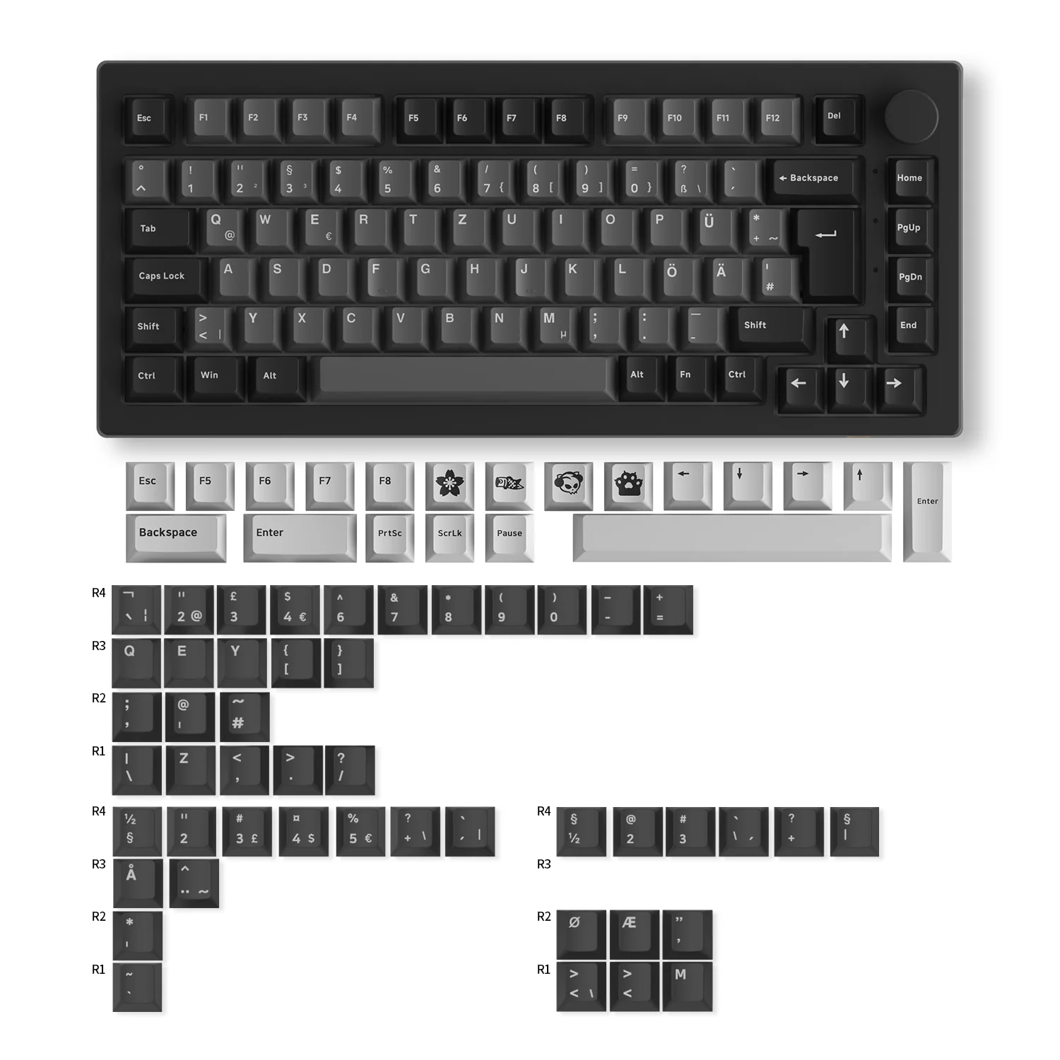 5075B Plus ISO Mechanical Keyboard - Image 8