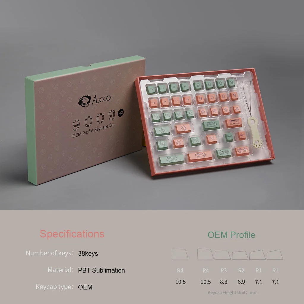 9009 Dye-Sub Keycap Set(116-Key) - Image 8
