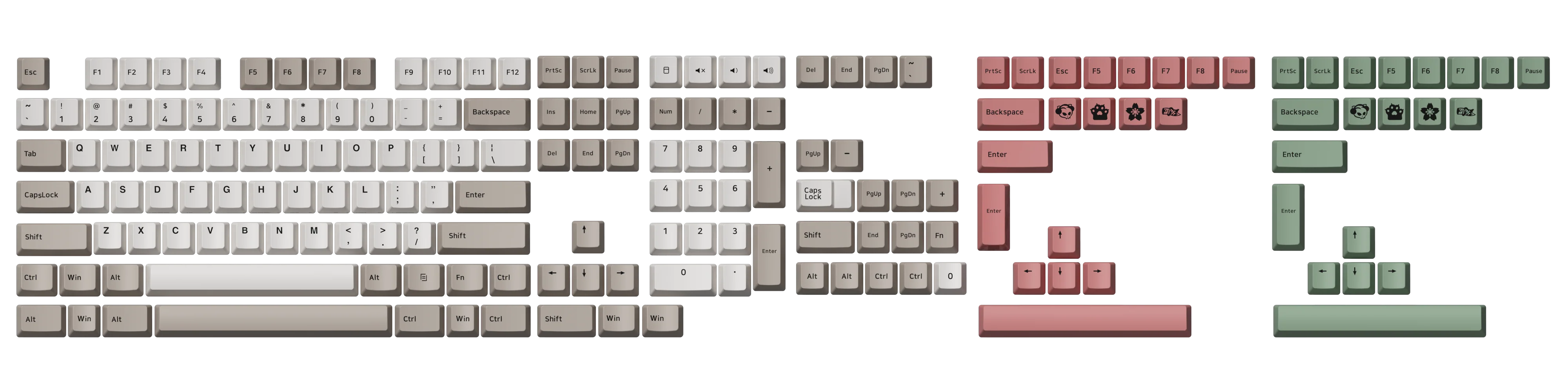 9009 Retro Keycap Set - Image 14