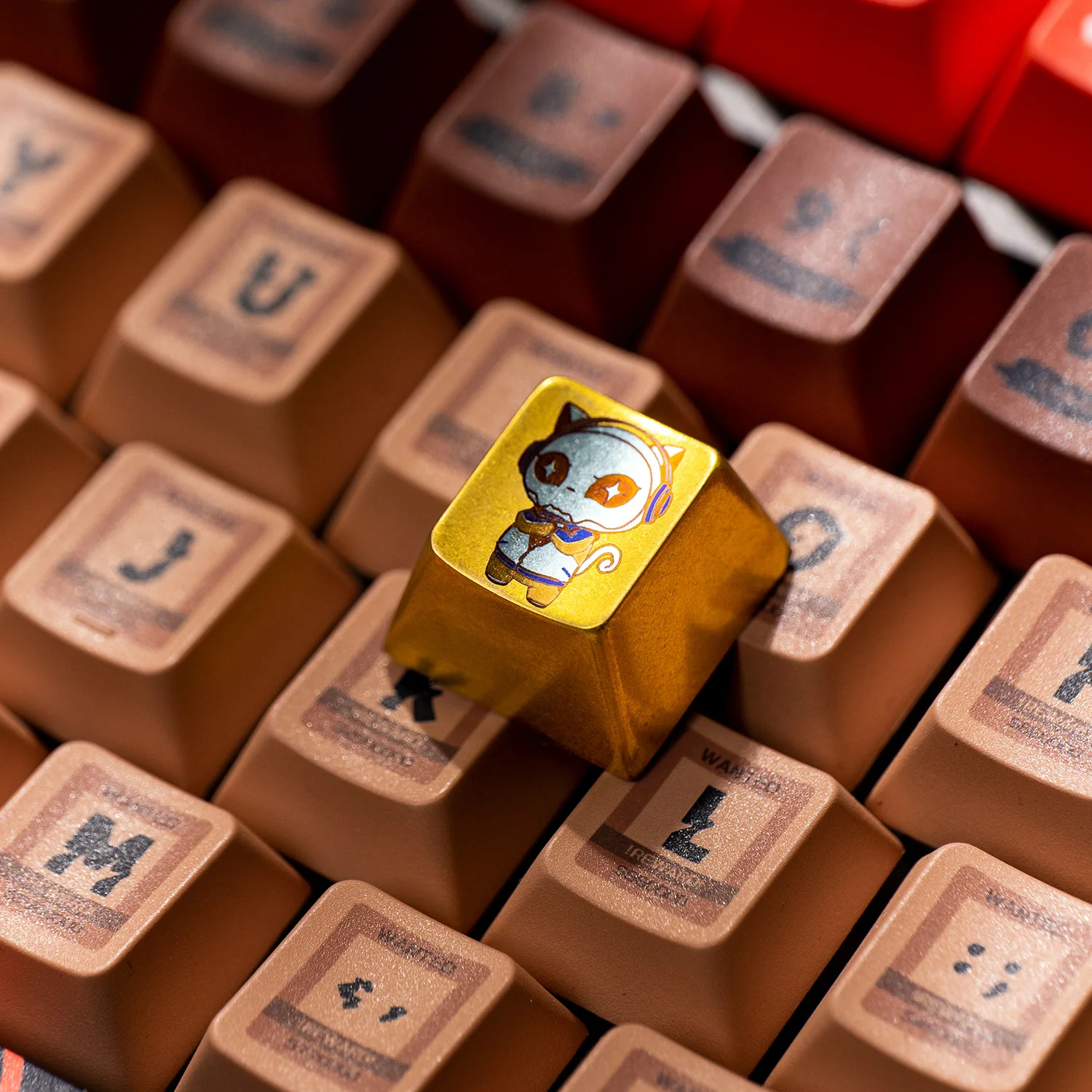 Akko 8th Anniversary Titanium Alloy Artisan Keycap - Image 4