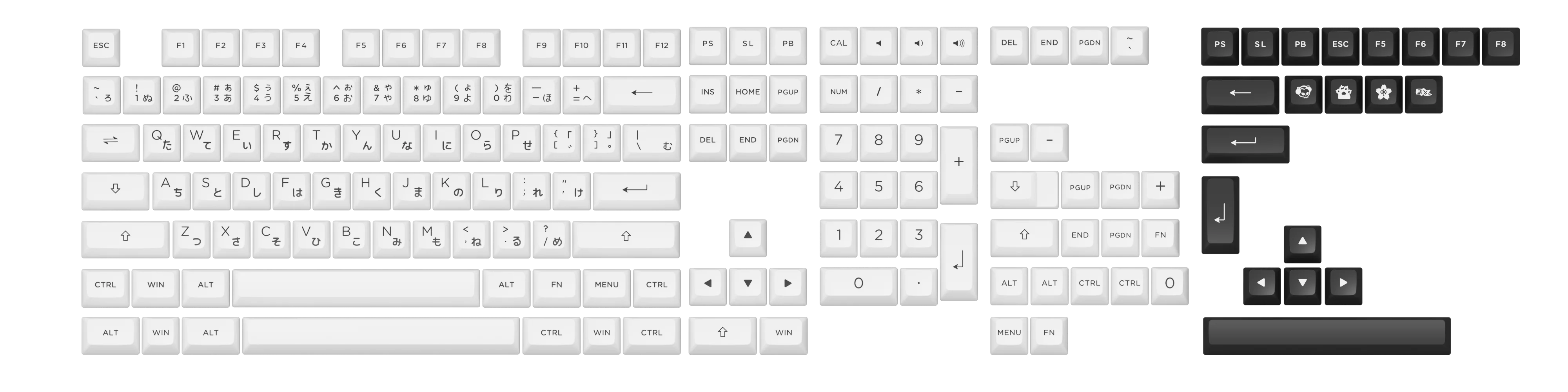 Akko BOW Keycap Set (158-key) - Image 6