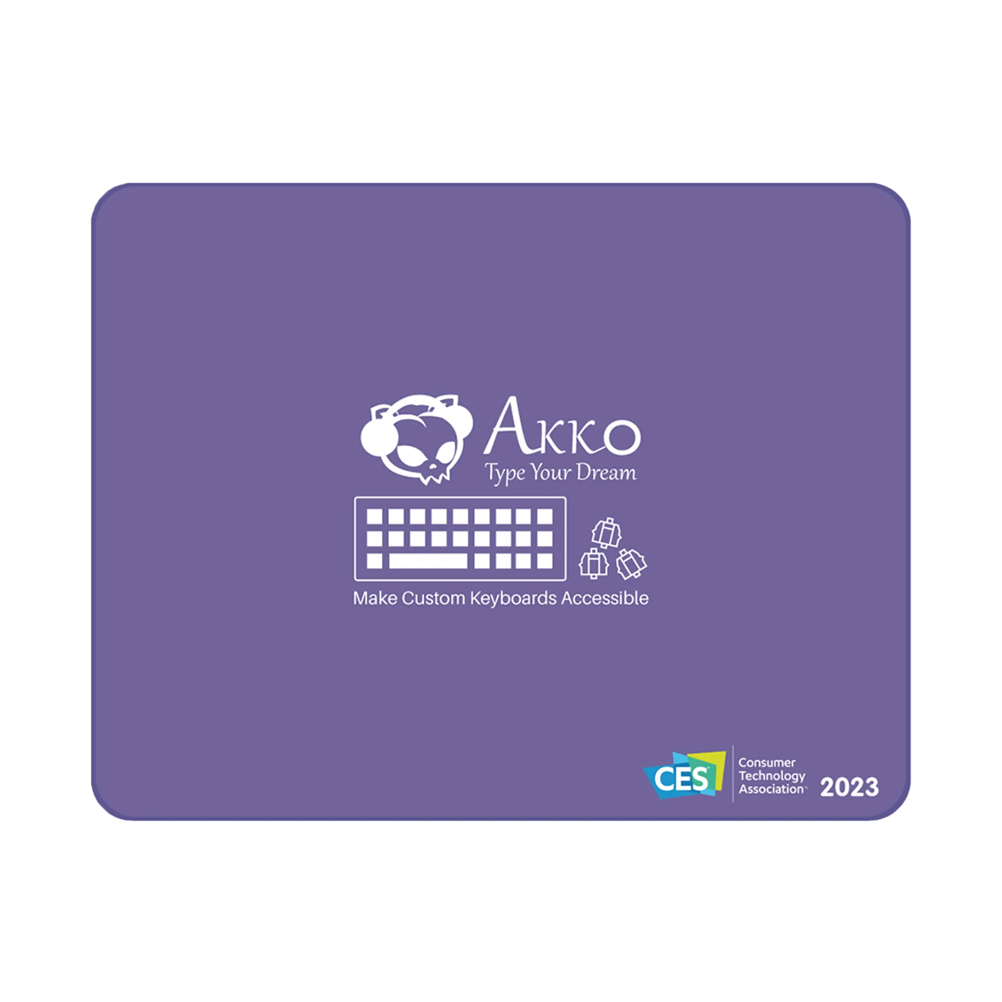 Akko Purple Mouse Pad