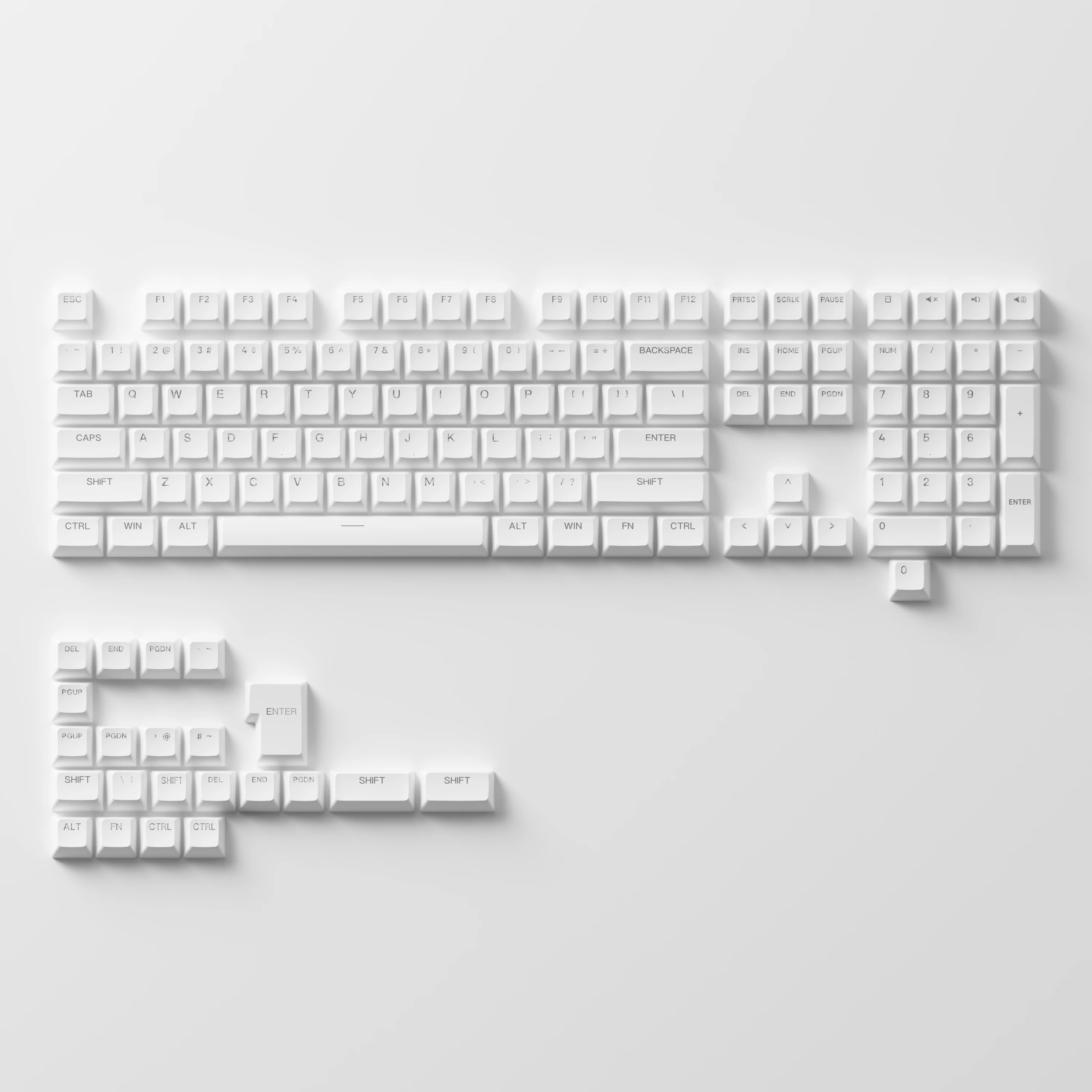 ASA Shine-Through Keycap Set (131-Key) - Image 3