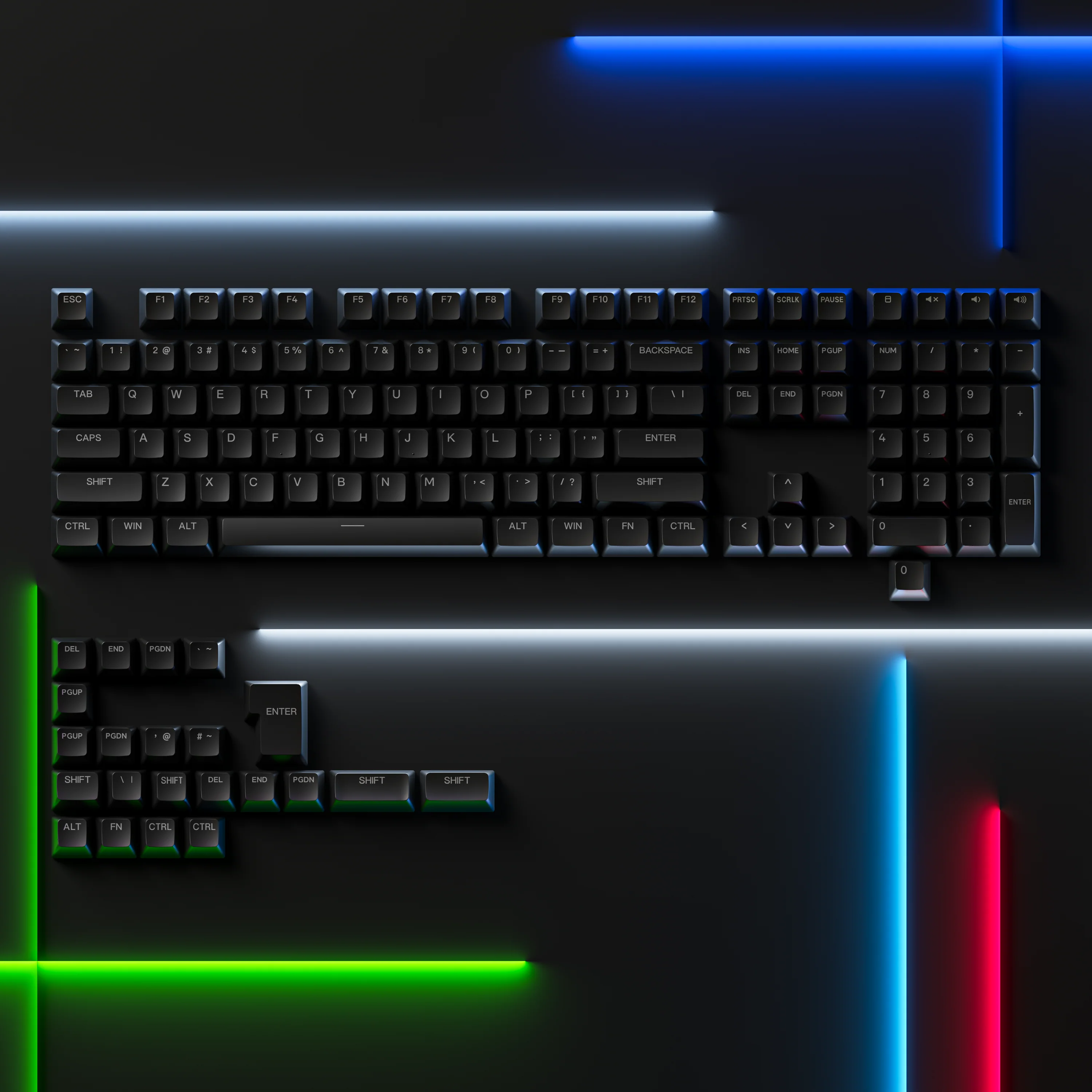 ASA Shine-Through Keycap Set (131-Key) - Image 8