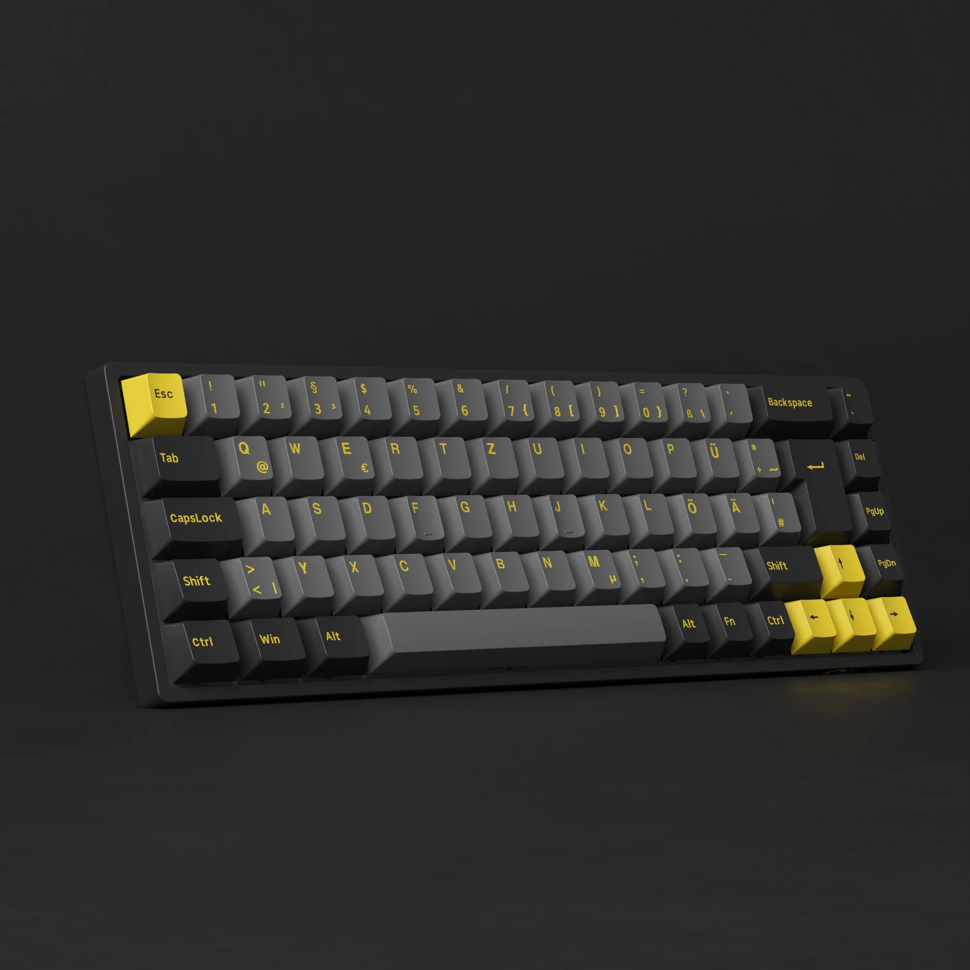 Black & Gold 3068B Plus ISO Nordic - Akko V3 Cream Yellow Pro - Image 7