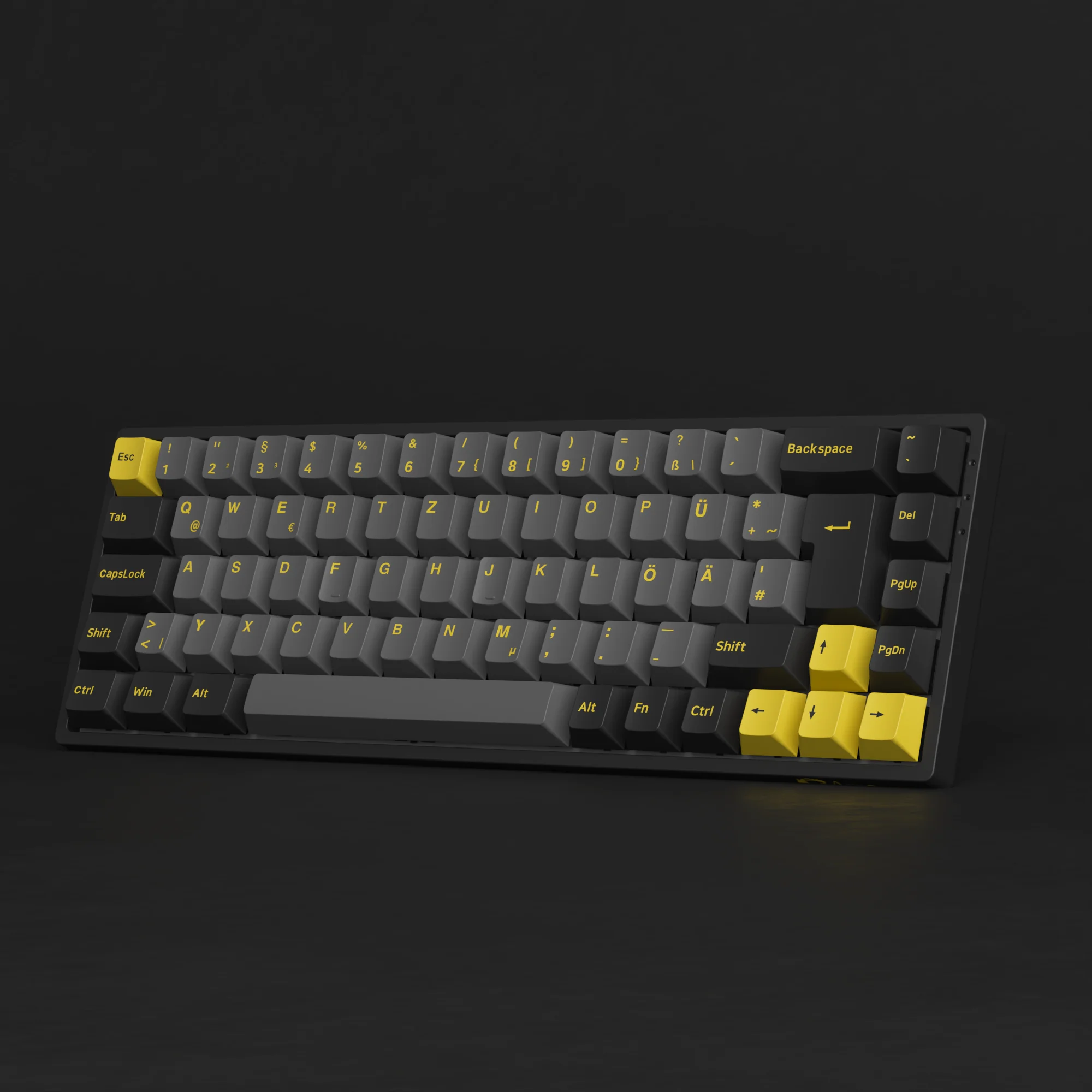 Black & Gold 3068B Plus ISO Nordic - Akko V3 Cream Yellow Pro - Image 8