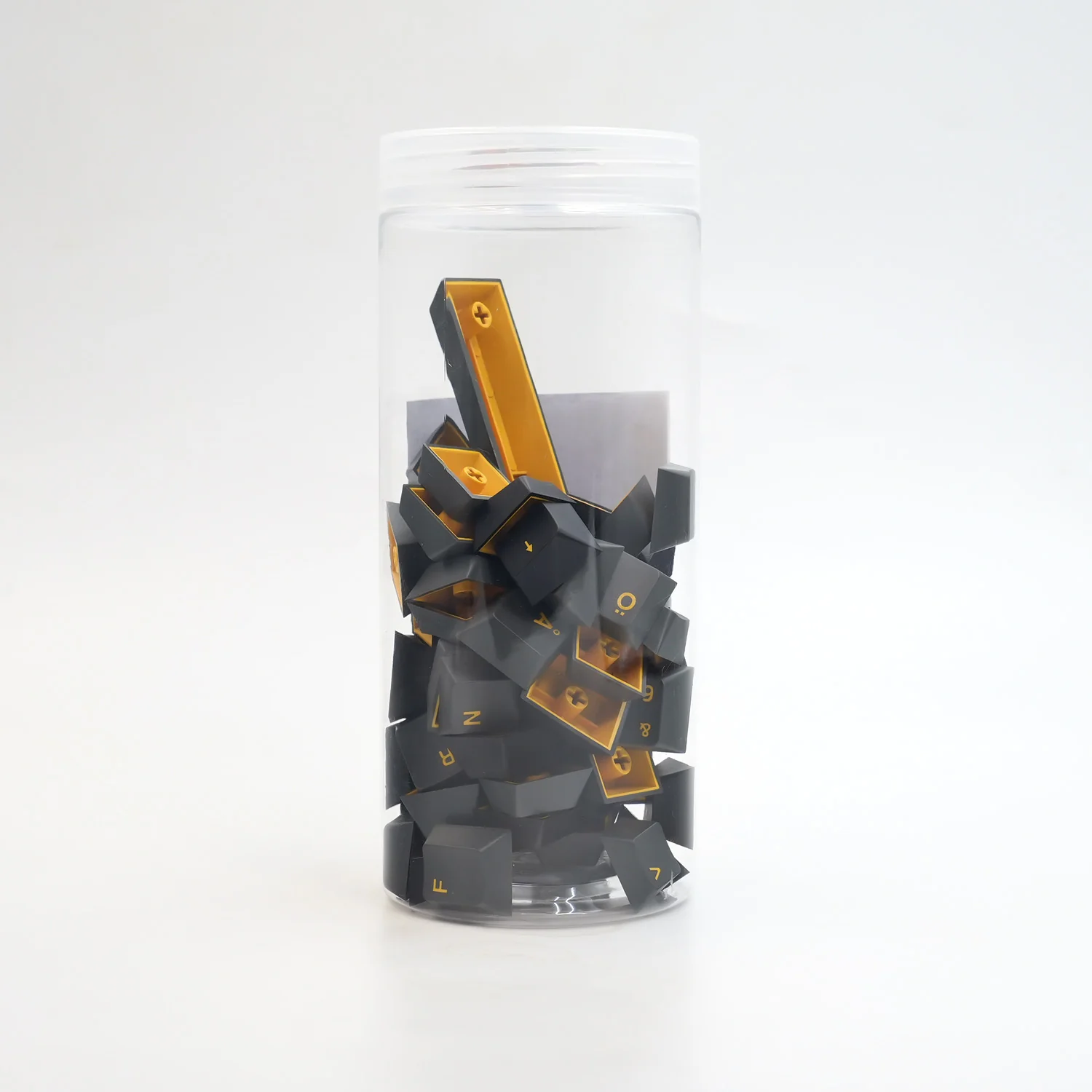 Black & Gold ISO Nordic Keycap Set (76-key) - Image 7