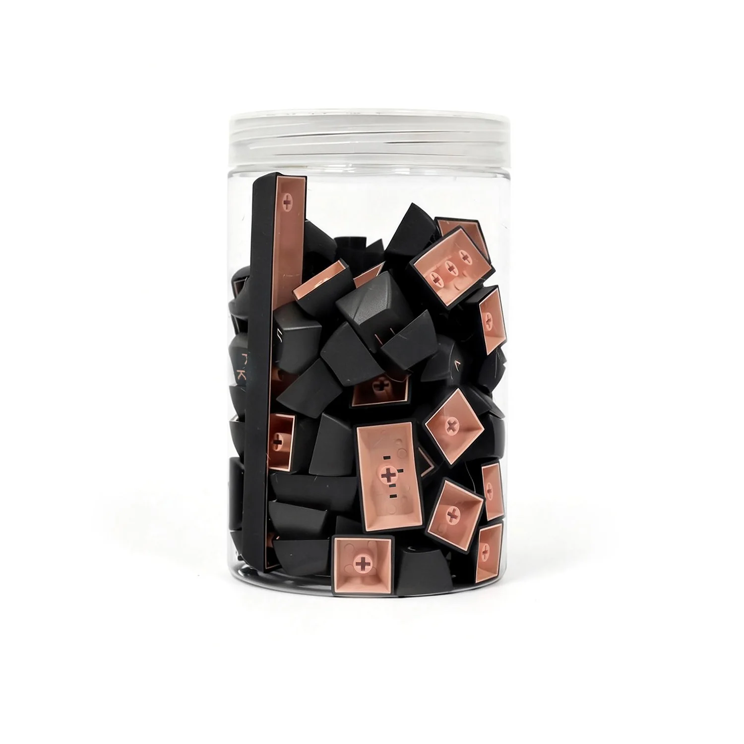 Black & Pink Cyrillic Keycap Set (110-key) - Image 4