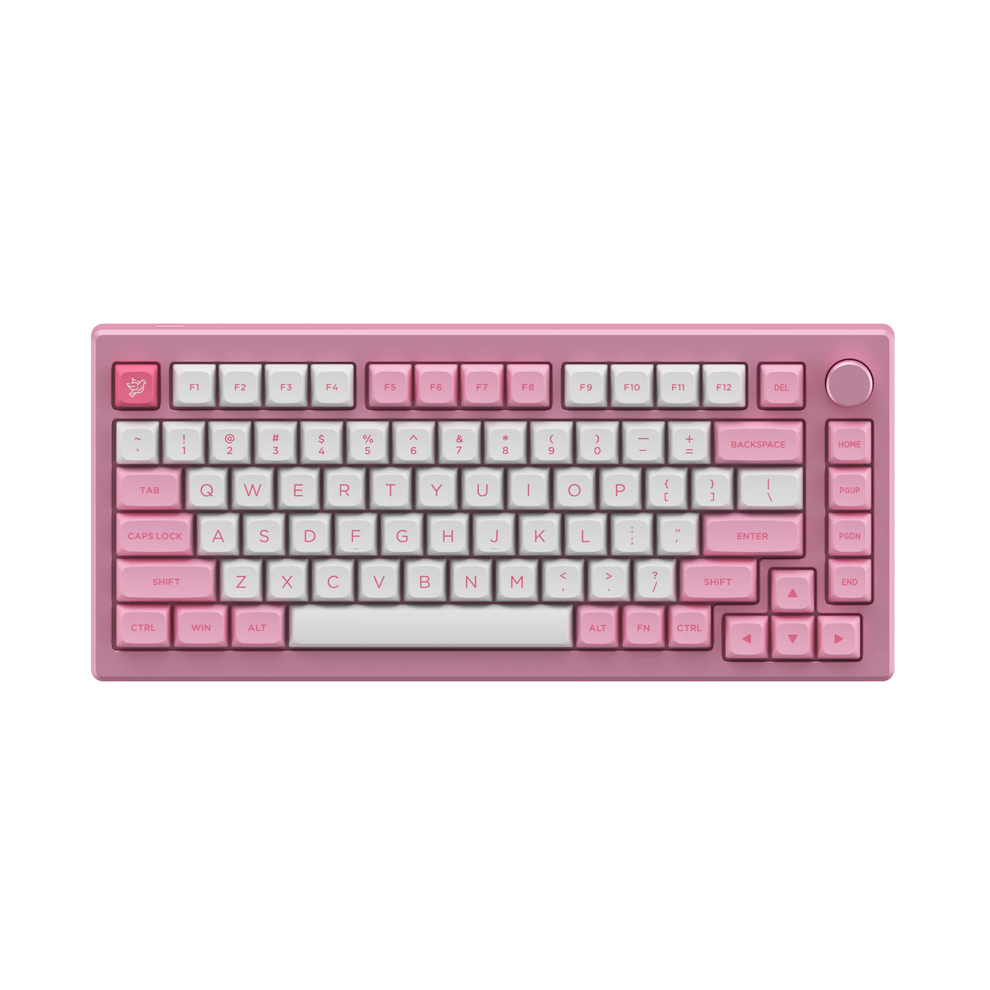 Black & Pink Keycap Set ASA Low(155-key) - Image 12