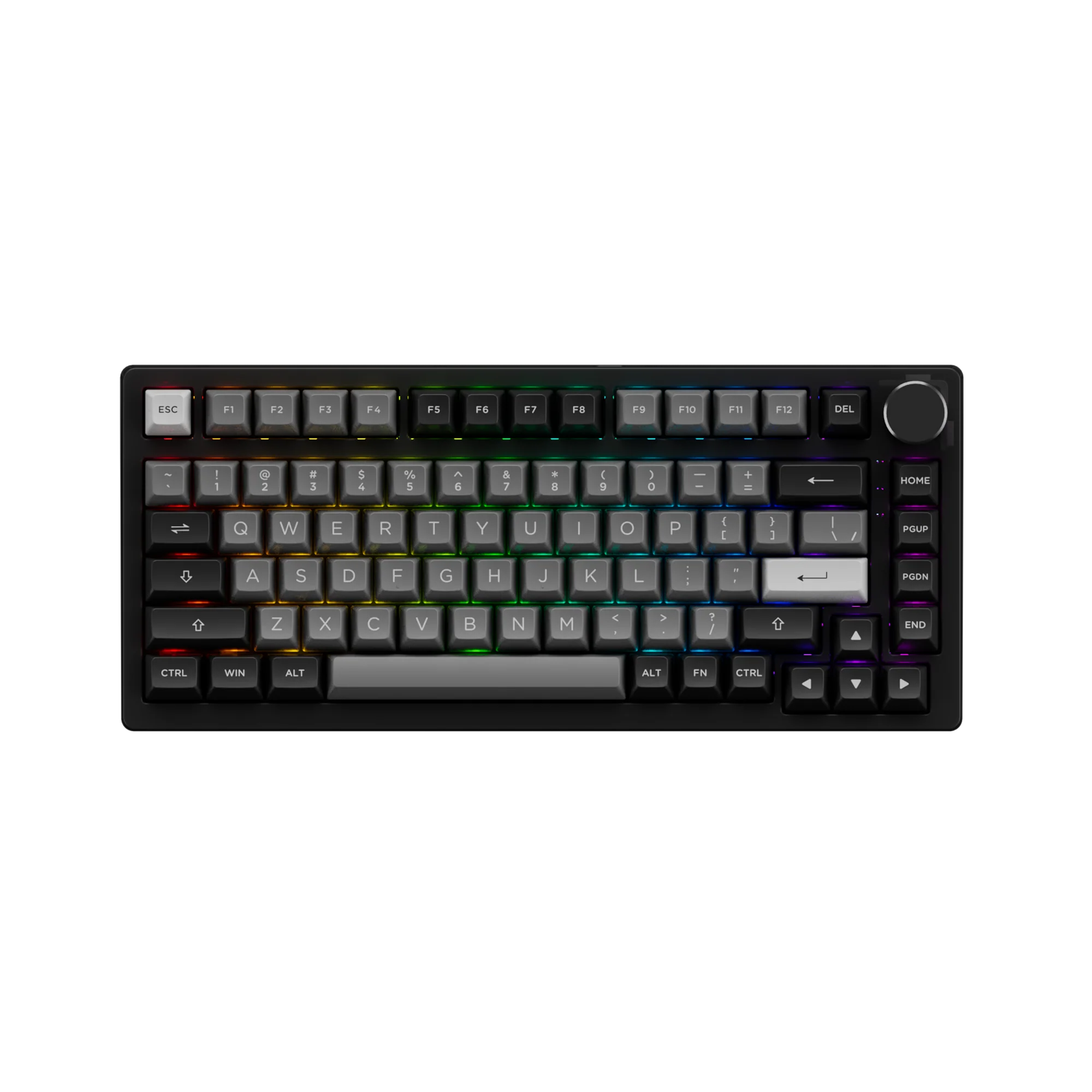 Black & Silver PC75B Plus