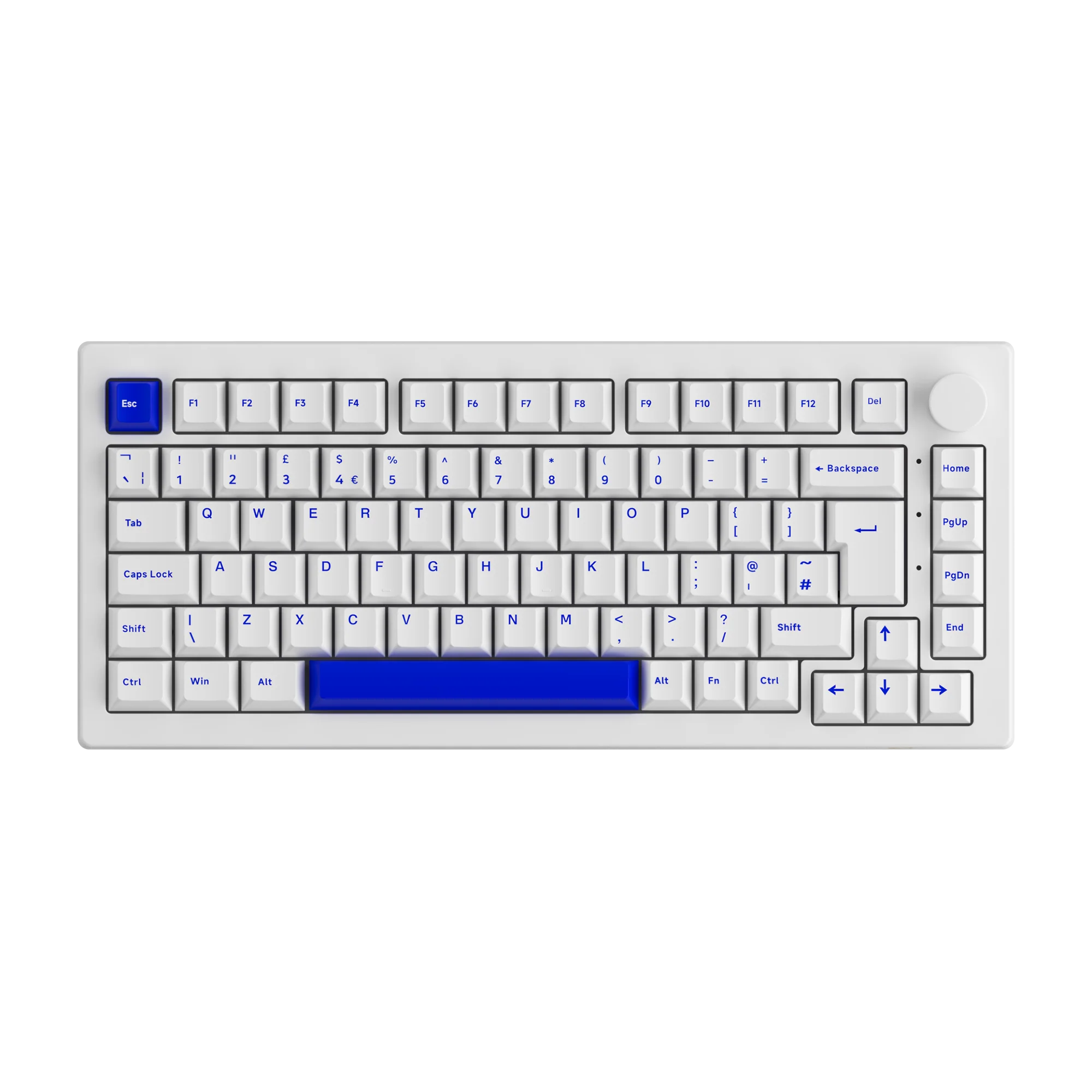 Blue on White ISO Spare Keycap(49-key) - Image 3