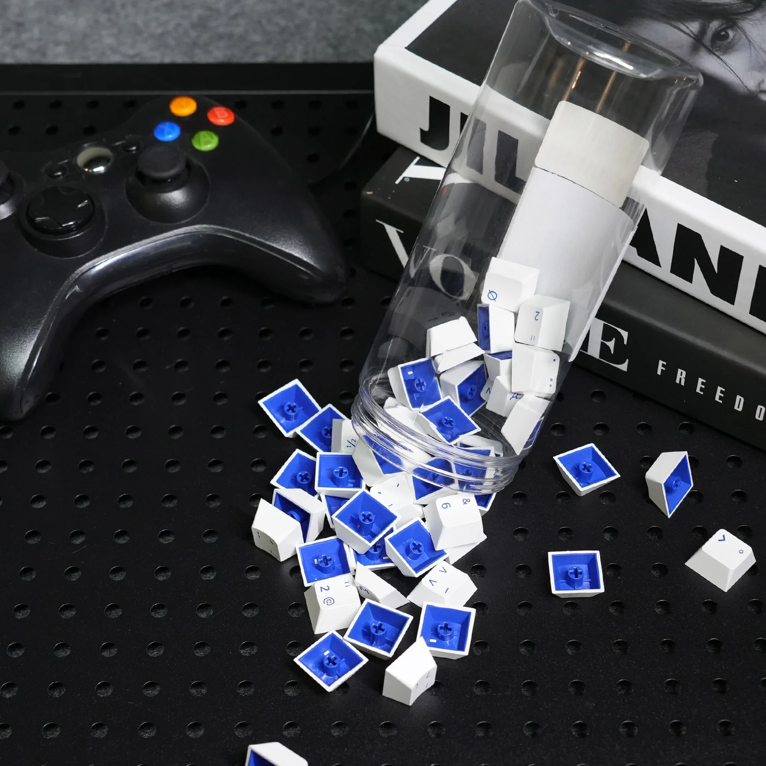 Blue on White ISO Spare Keycap(49-key) - Image 8