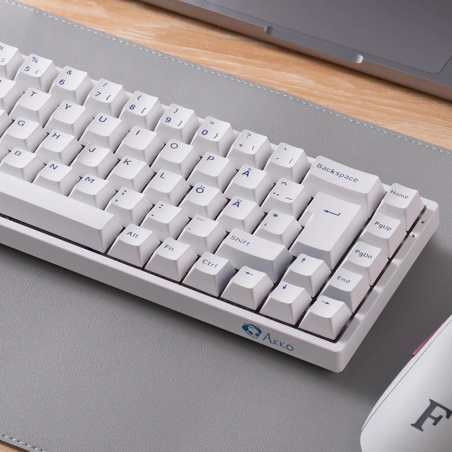 Blue on White ISO Nordic Keycap Set (96-key) - Image 10