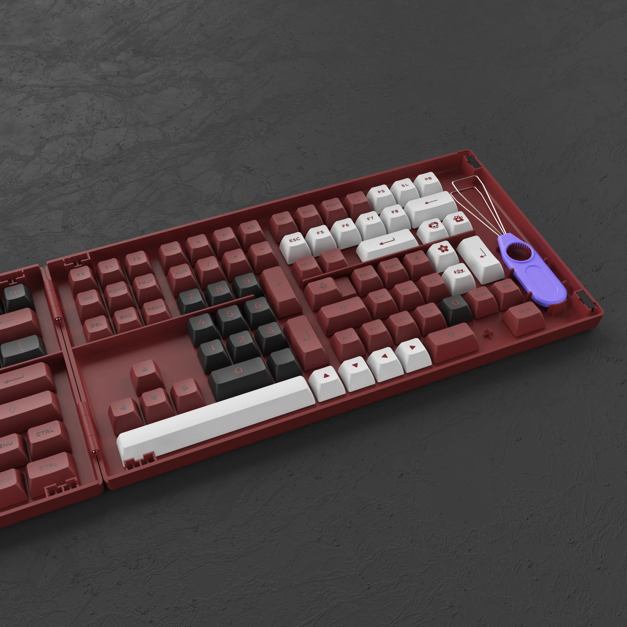 Bred Keycap-Set (158-Key) - Image 6