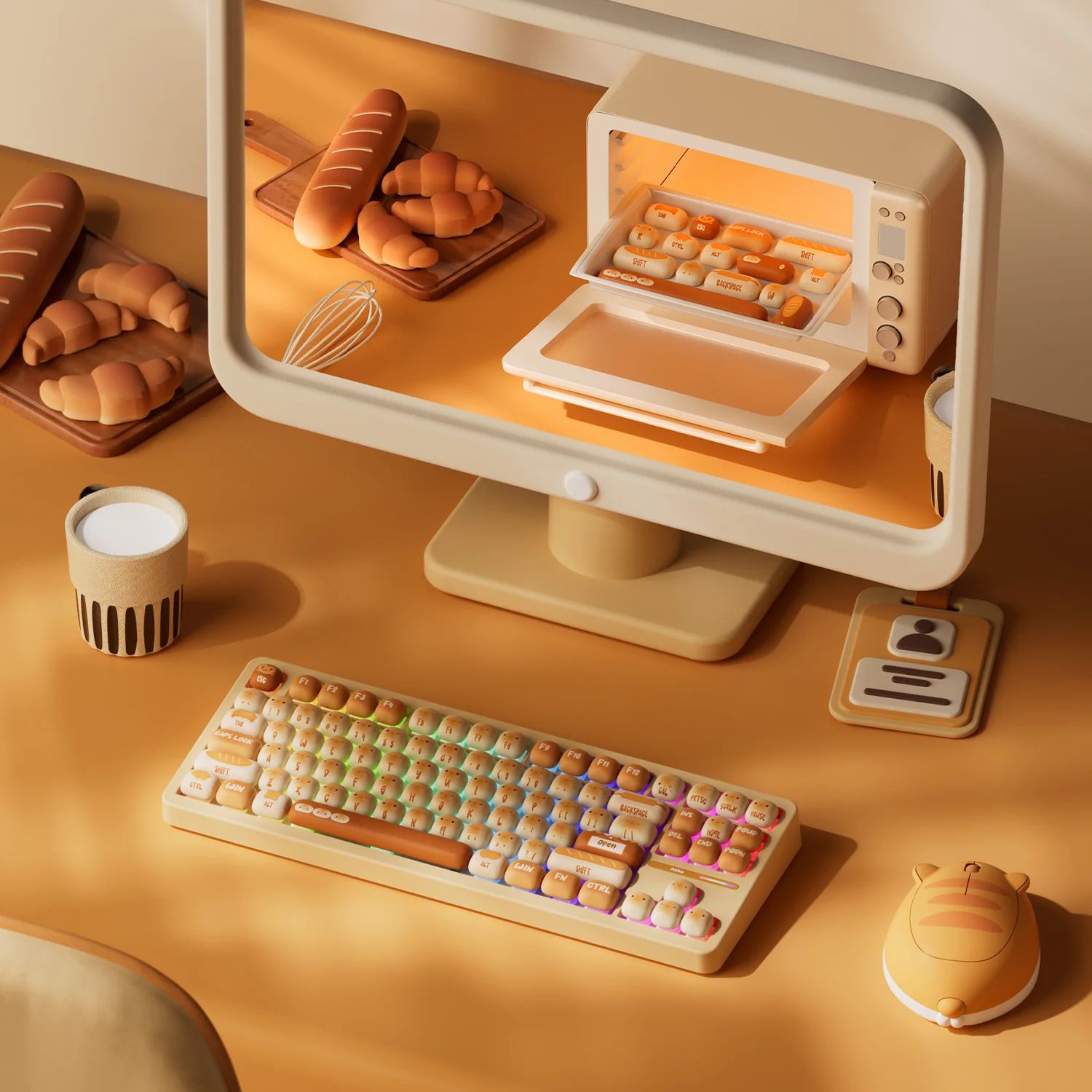 Bun Wonderland TAC87 Mechanical Keyboard - Image 3