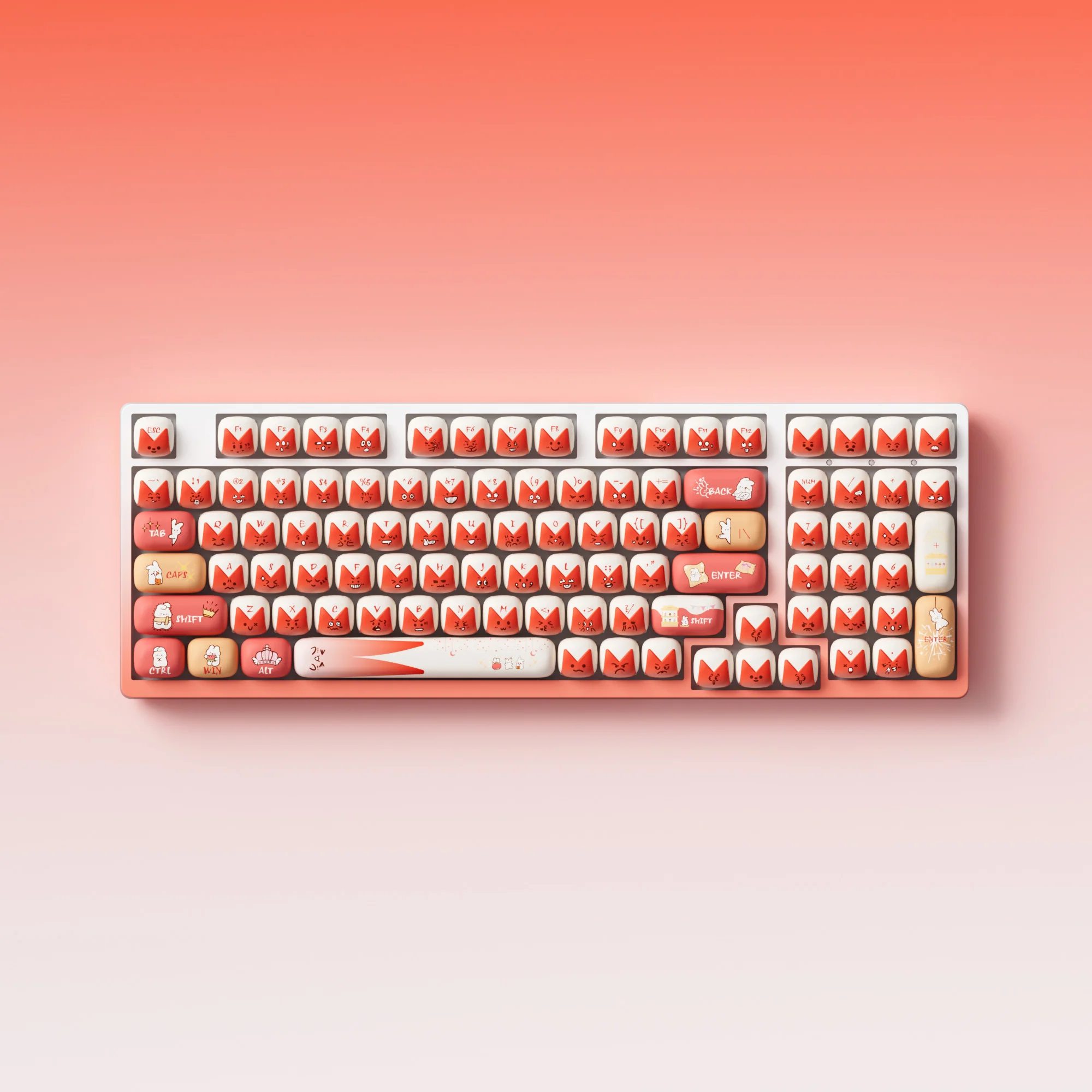 Bunny Apple Keycap Set (137-key) - Image 12