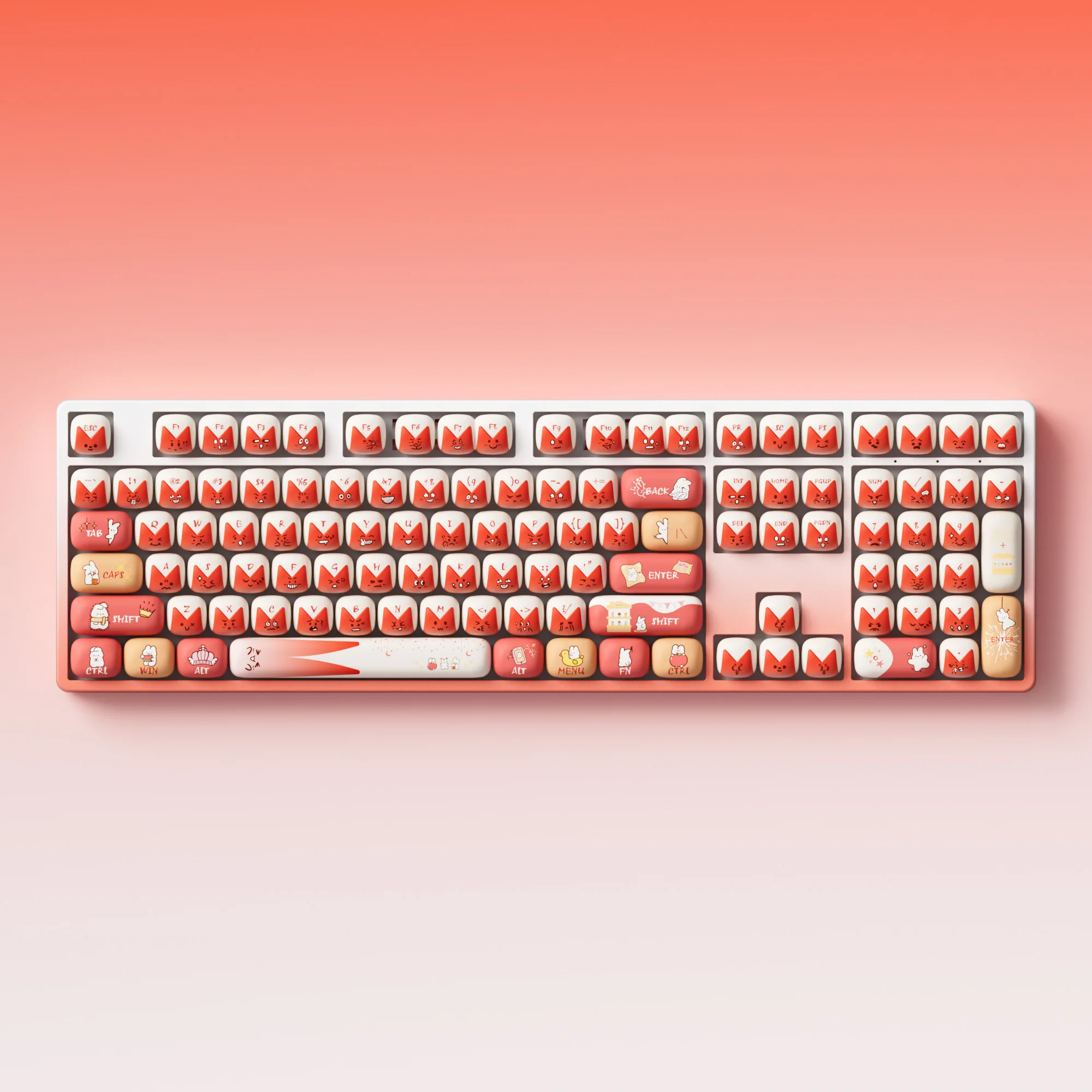Bunny Apple Keycap Set (137-key) - Image 13