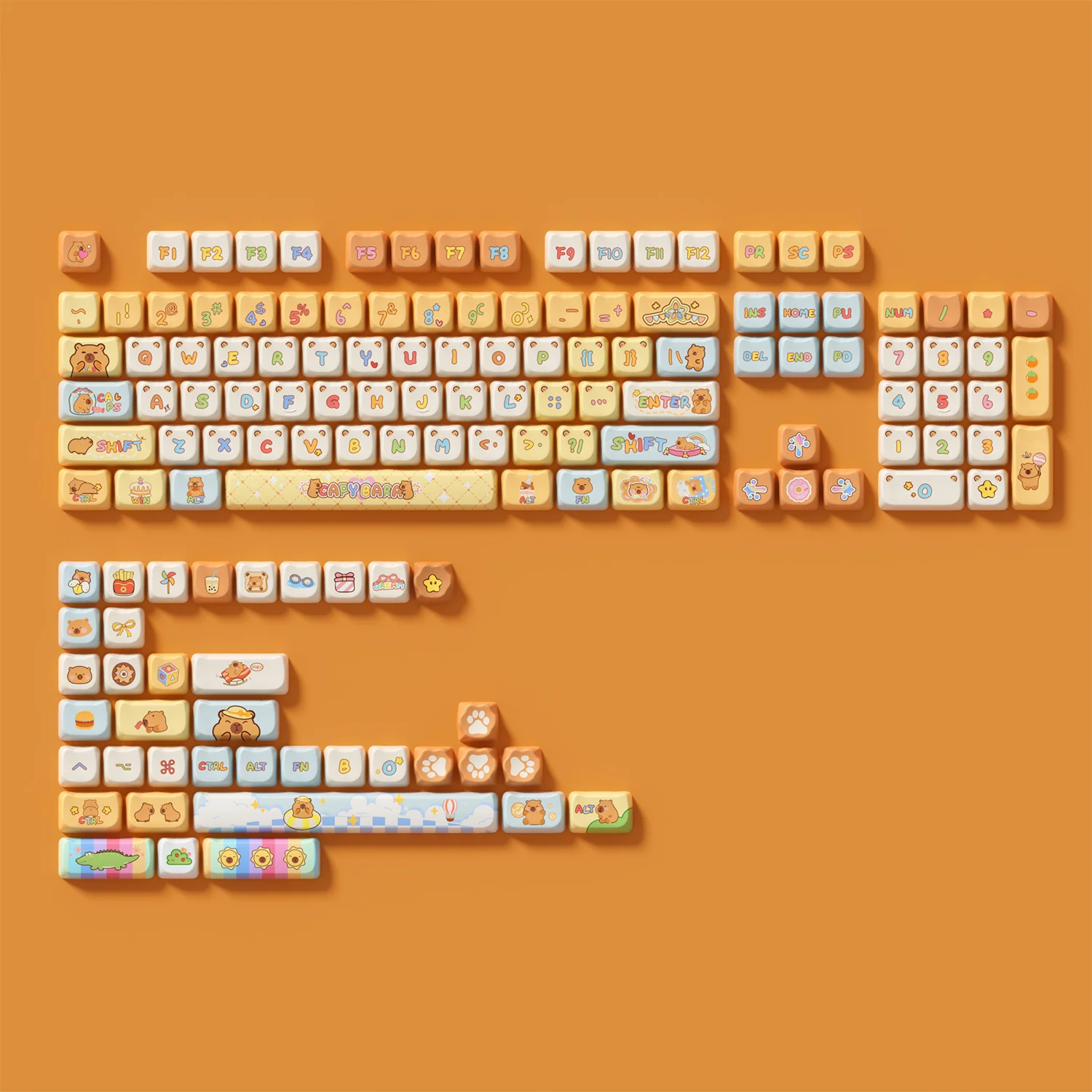 Capybara Keycap Set (142-key) - Image 11