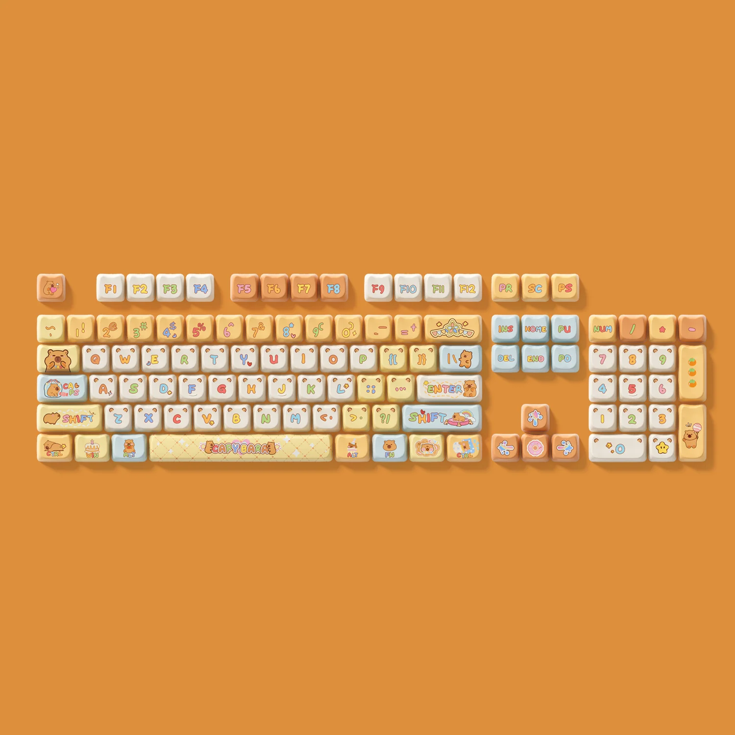 Capybara Keycap Set (142-key) - Image 12