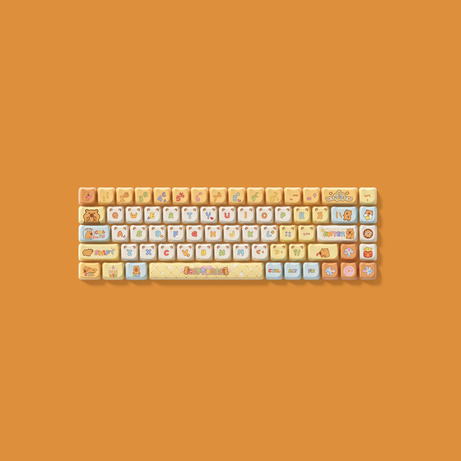 Capybara Keycap Set (142-key) - Image 16