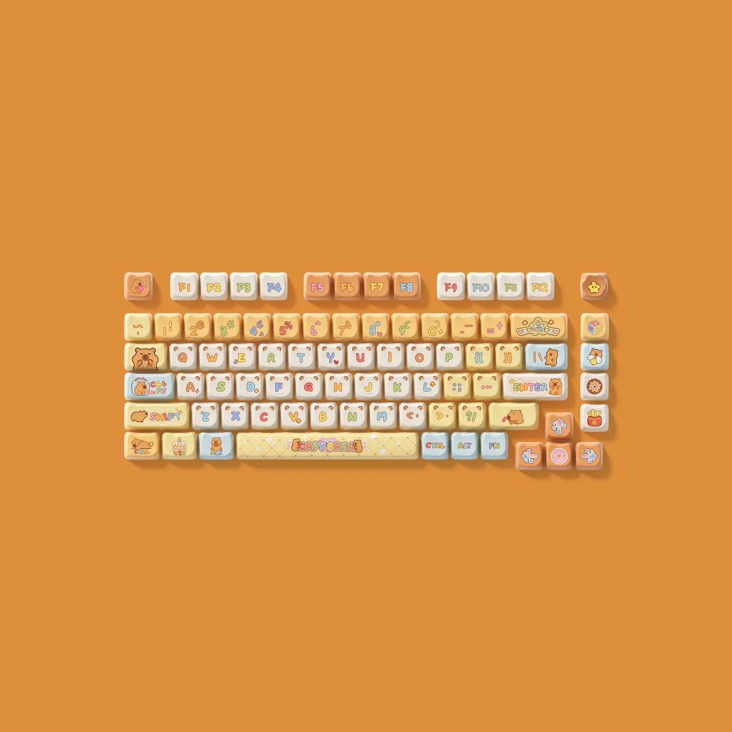 Capybara Keycap Set (142-key) - Image 17