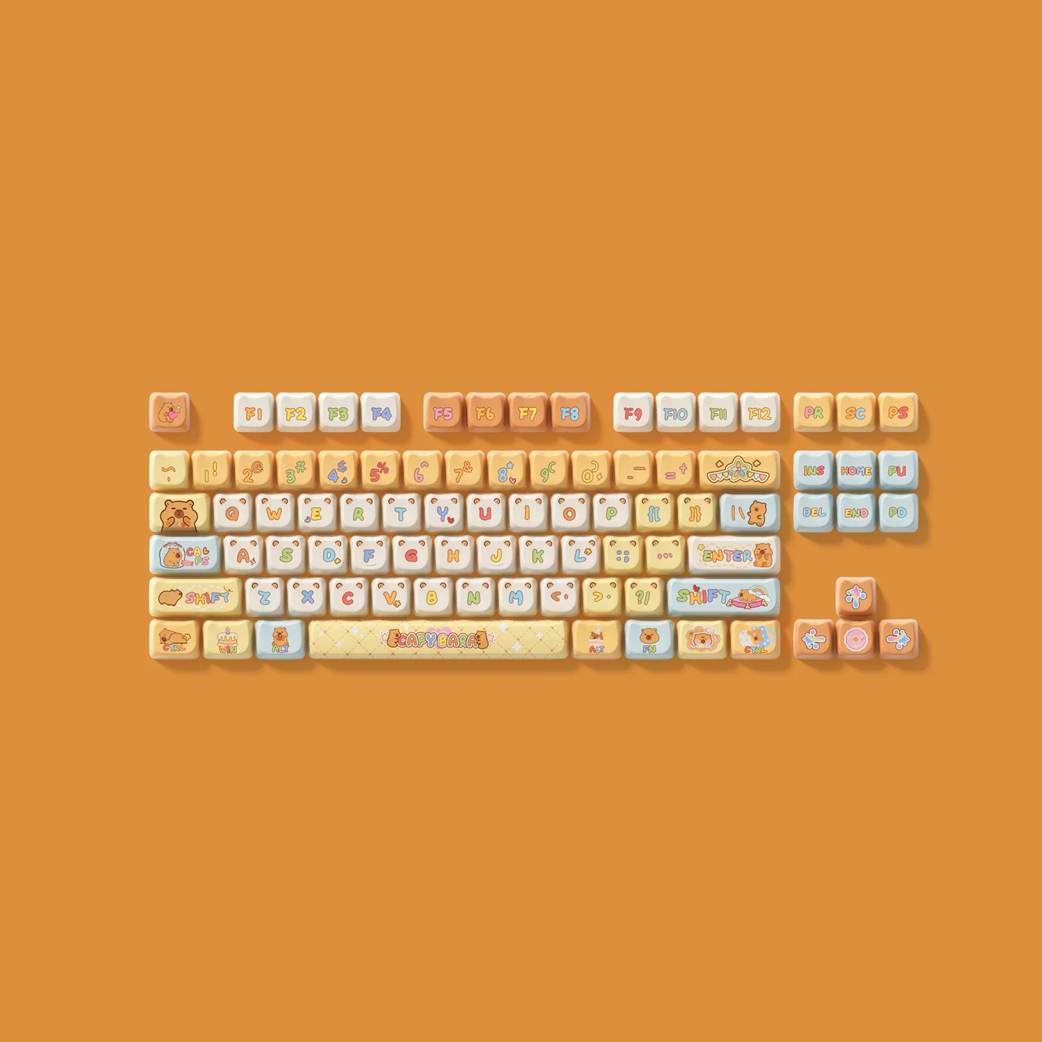Capybara Keycap Set (142-key) - Image 18
