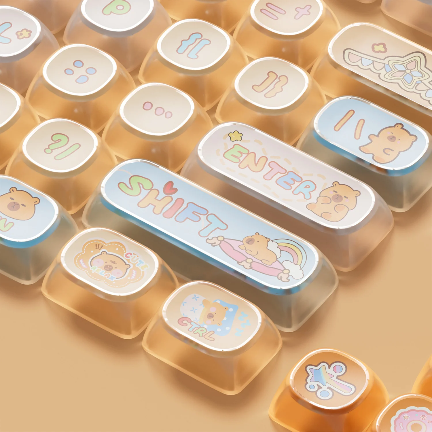 Capybara Keycap Set (142-key) - Image 3