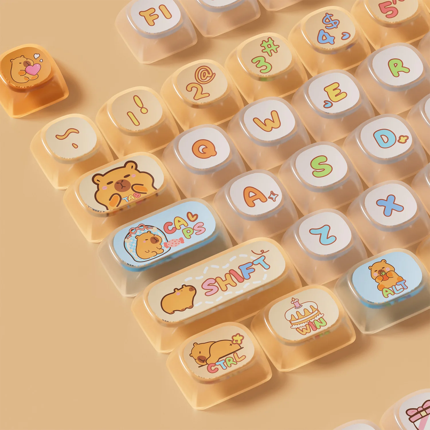 Capybara Keycap Set (142-key) - Image 4