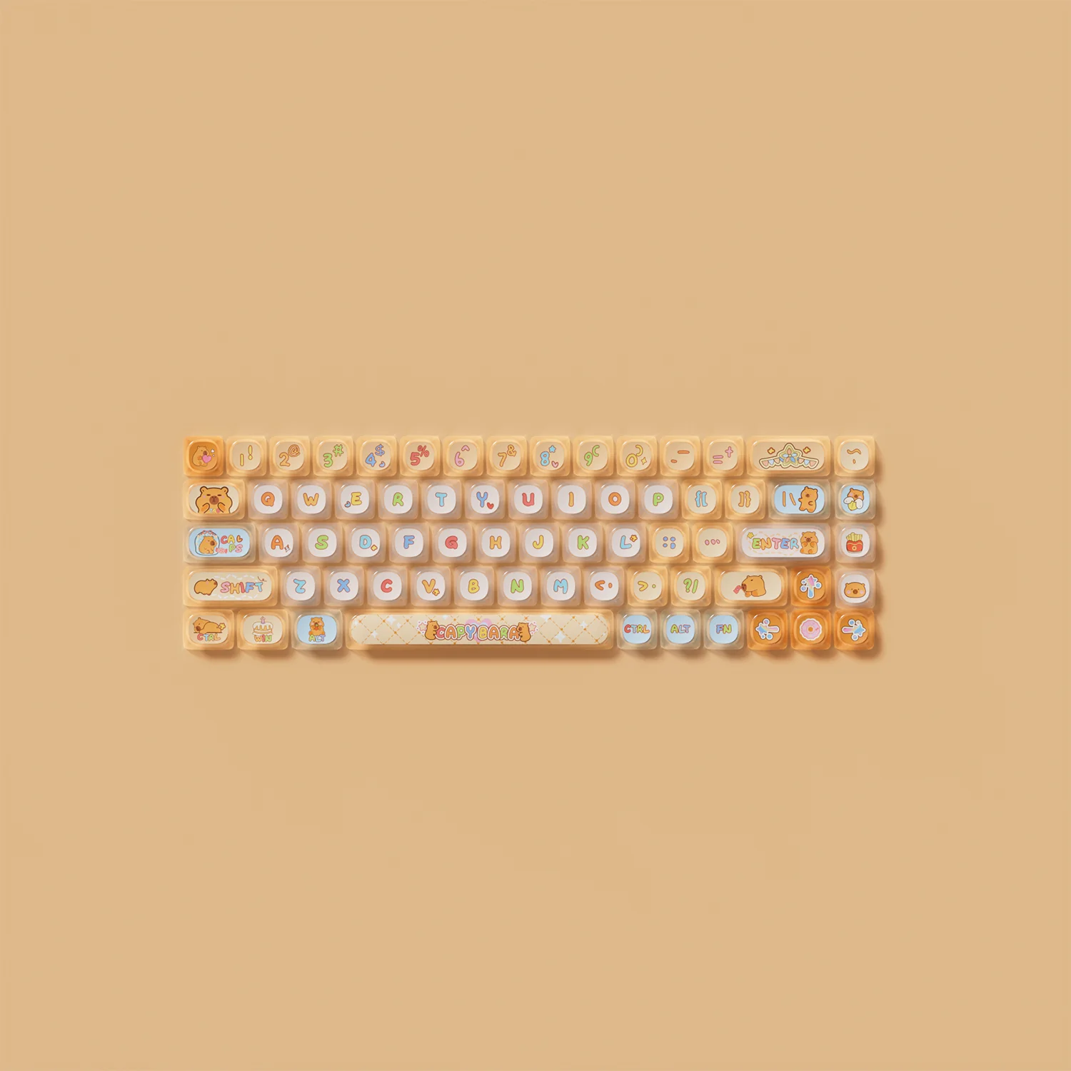 Capybara Keycap Set (142-key) - Image 6