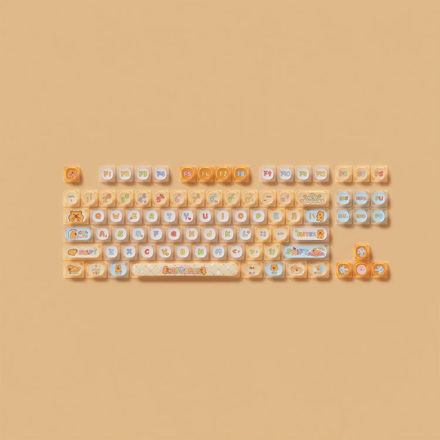 Capybara Keycap Set (142-key) - Image 8