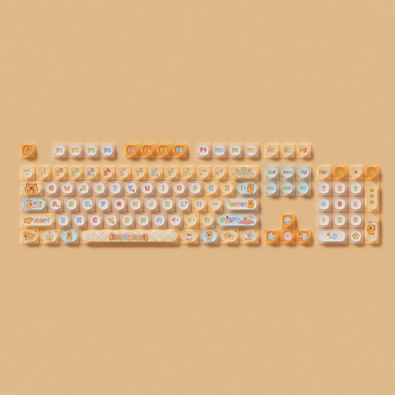 Capybara Keycap Set (142-key) - Image 9