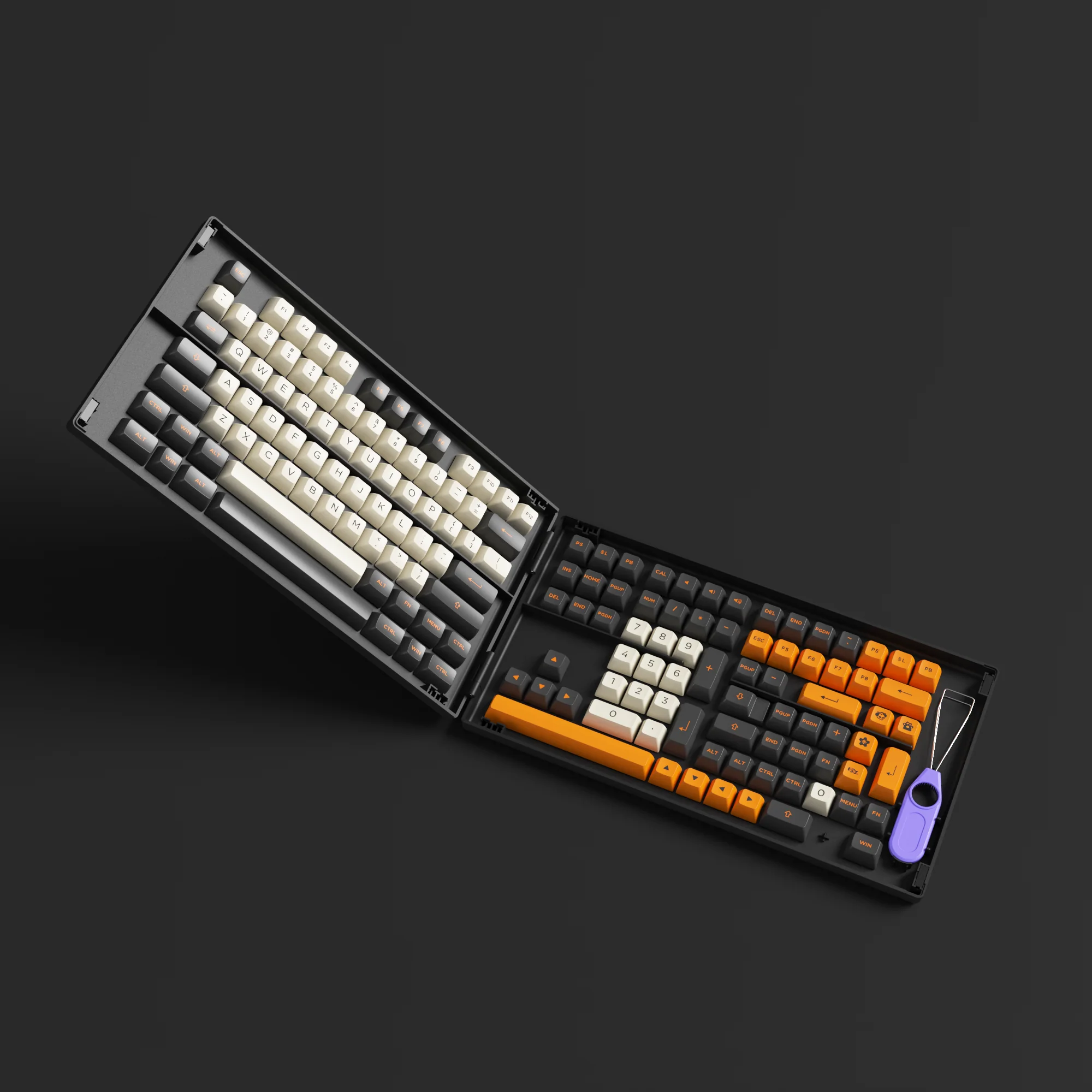 Carbon Retro Keycap Set - Image 11