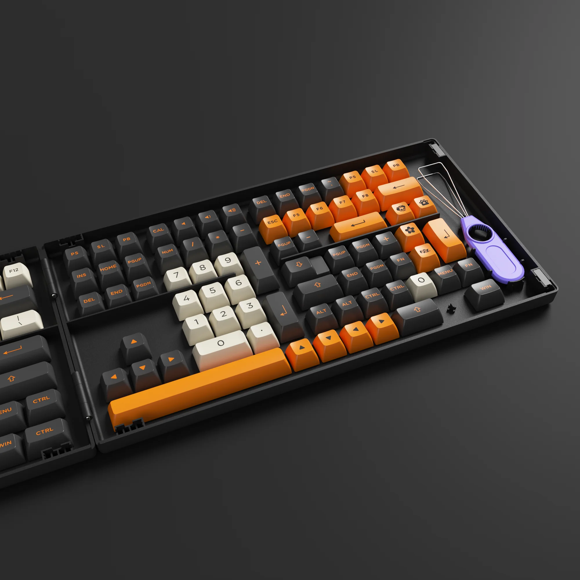 Carbon Retro Keycap Set - Image 12