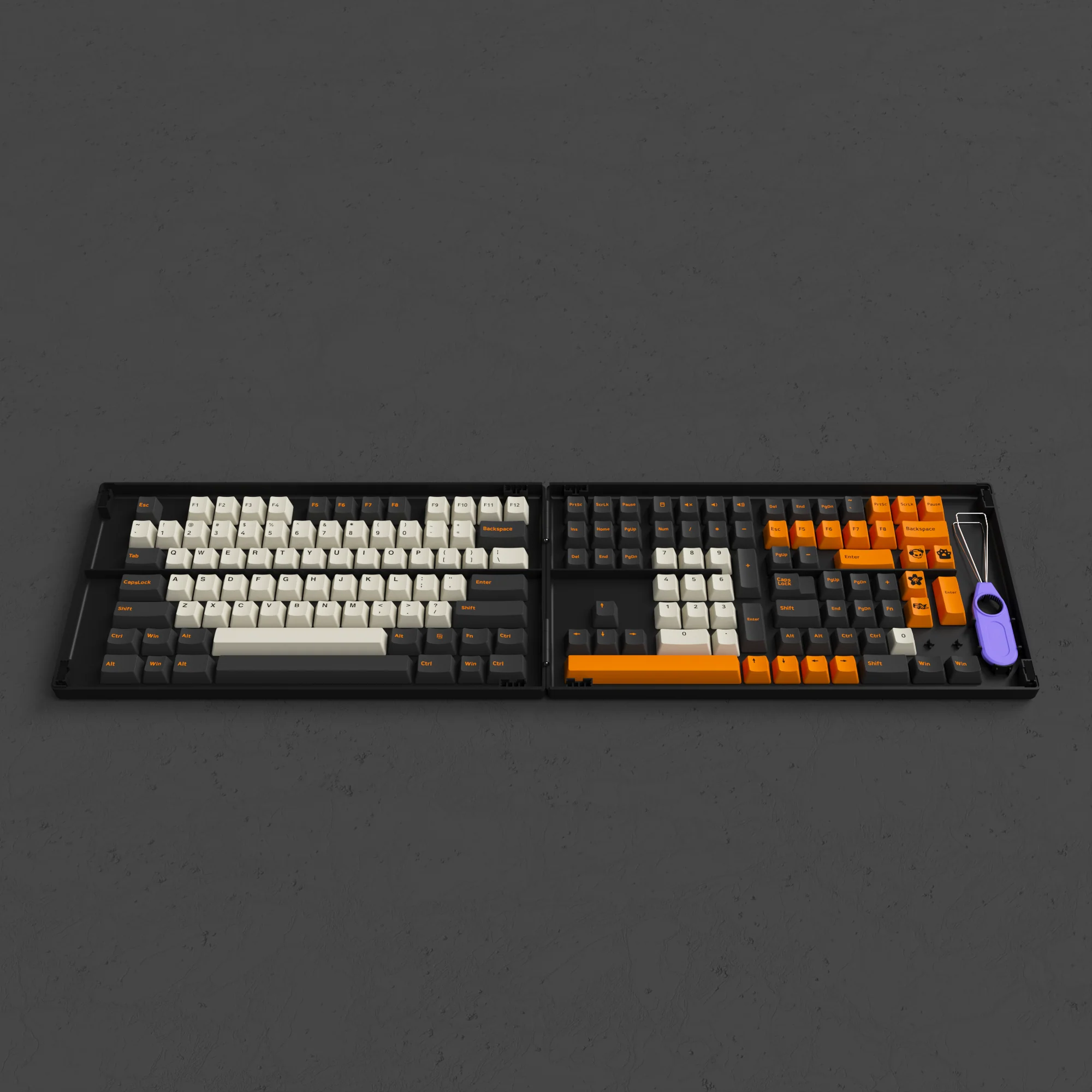 Carbon Retro Keycap Set - Image 4