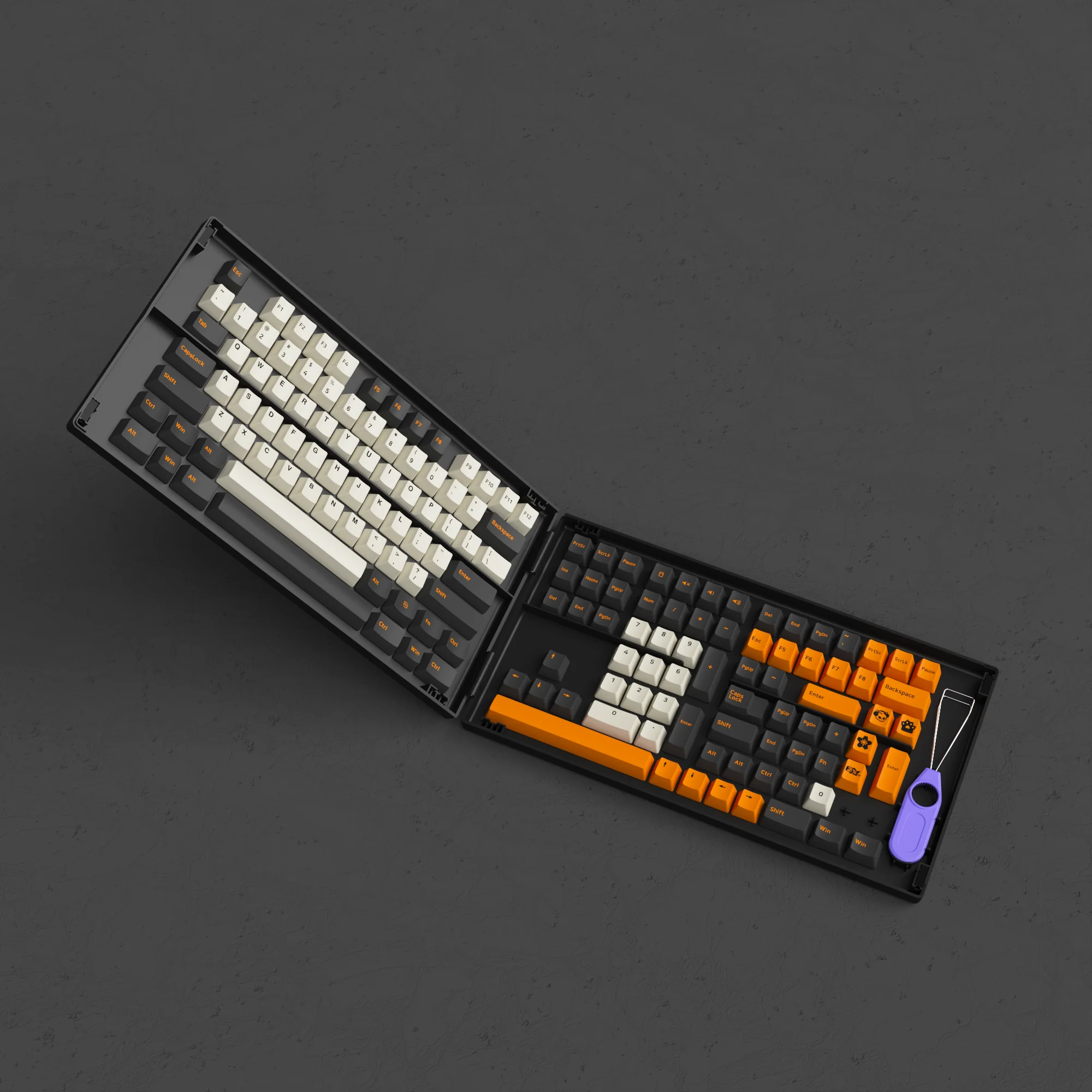 Carbon Retro Keycap Set - Image 5