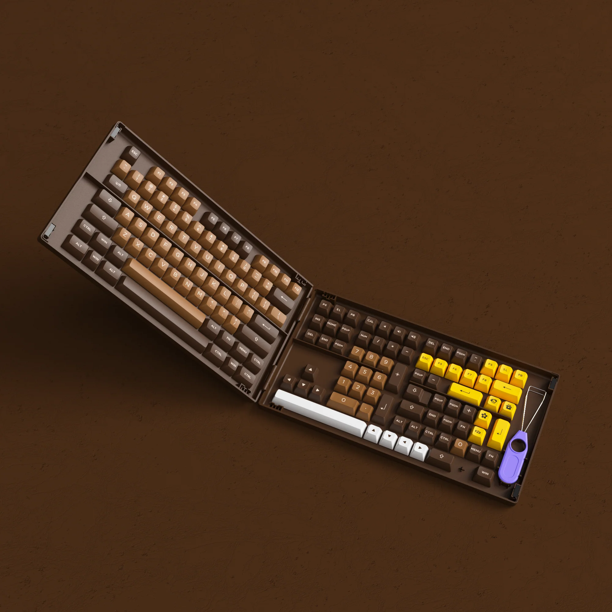 Chocolate Keycap Set(178-key) - Image 6