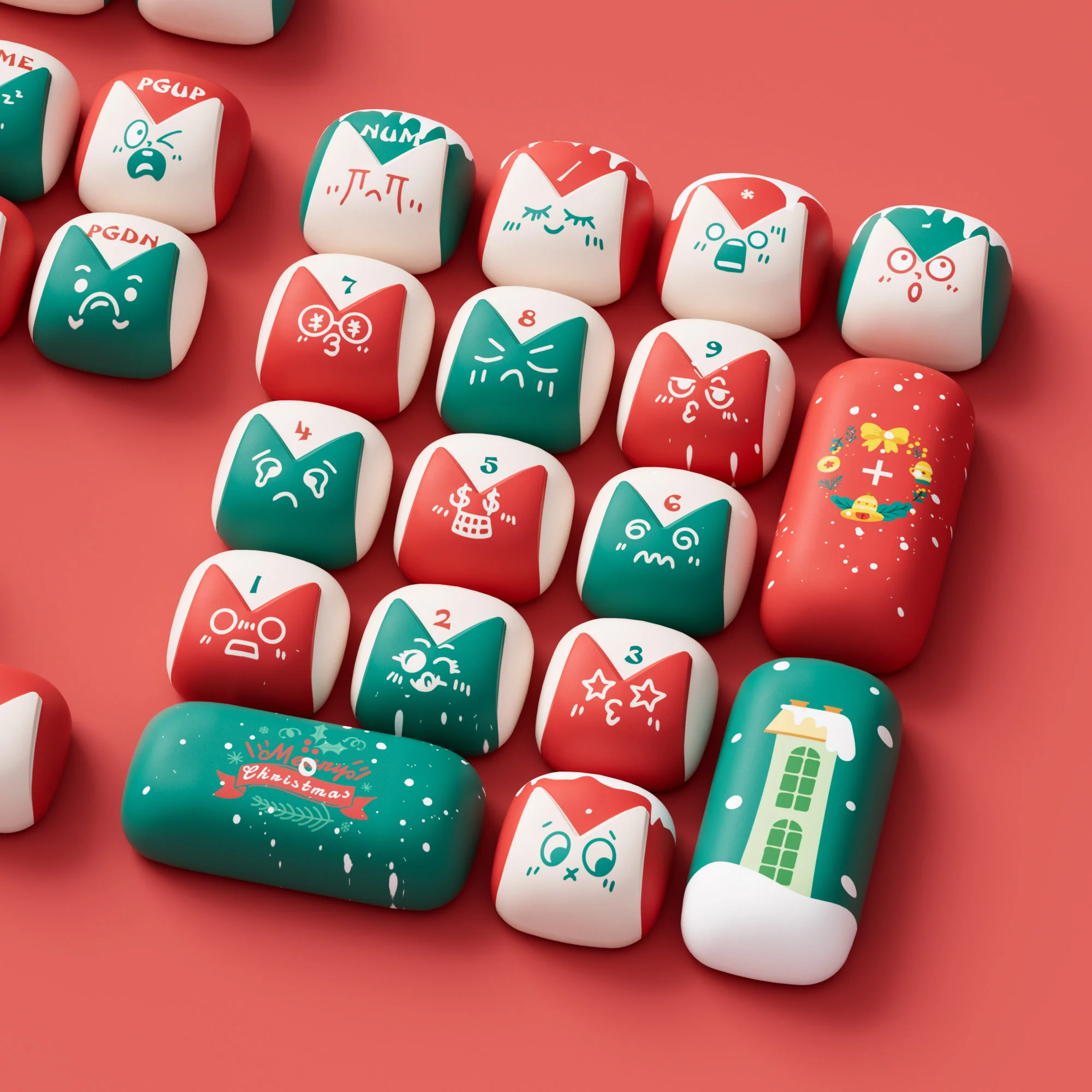 Christmas Fantasy Keycap Set (137-key) - Image 10