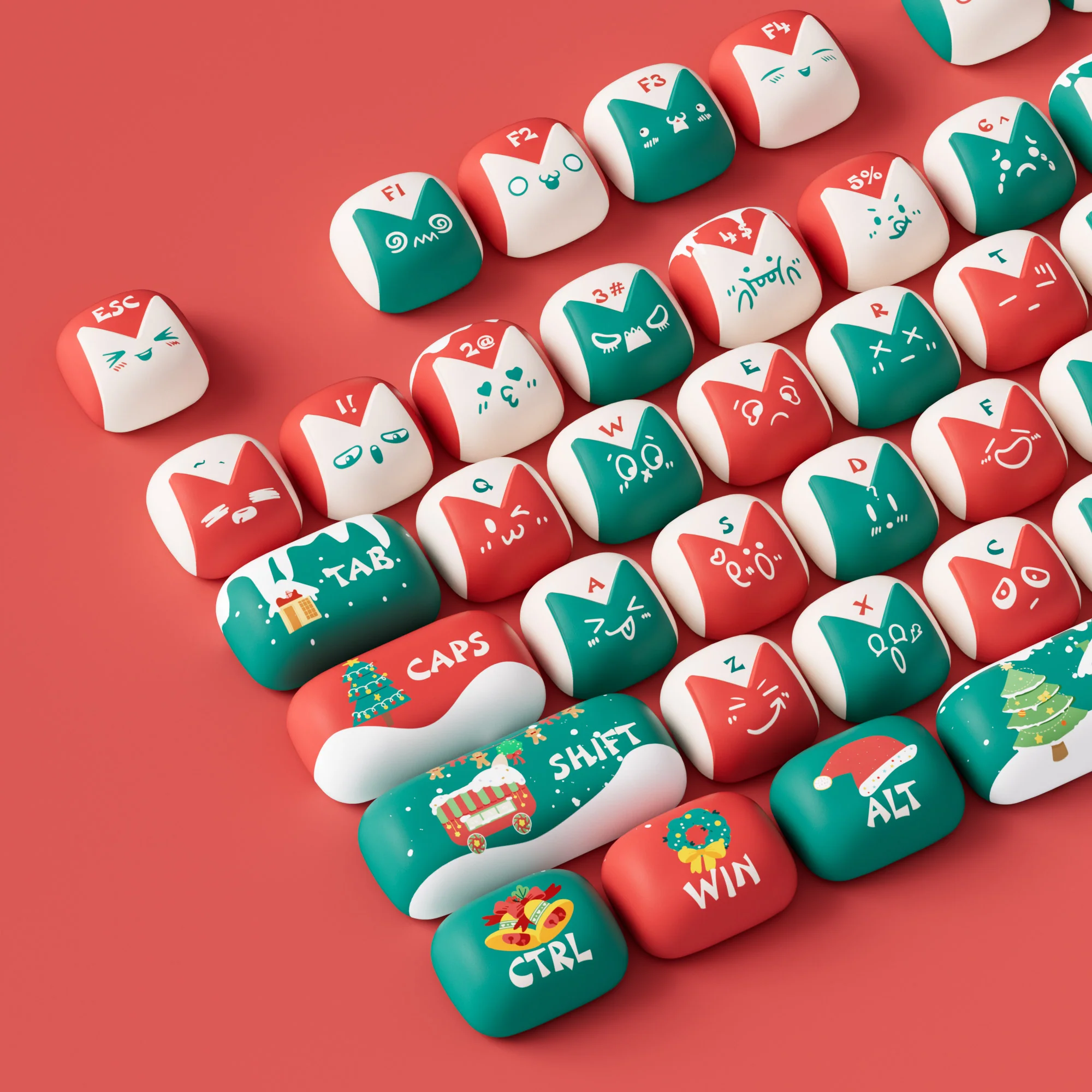 Christmas Fantasy Keycap Set (137-key) - Image 8
