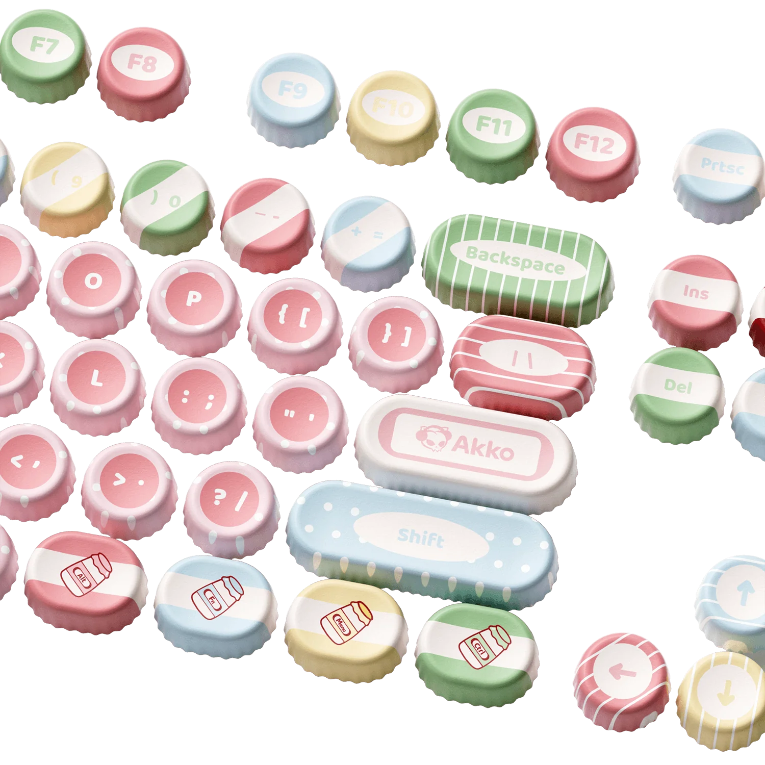 Classic BottleCap Keycaps Set (131-key) - Image 8
