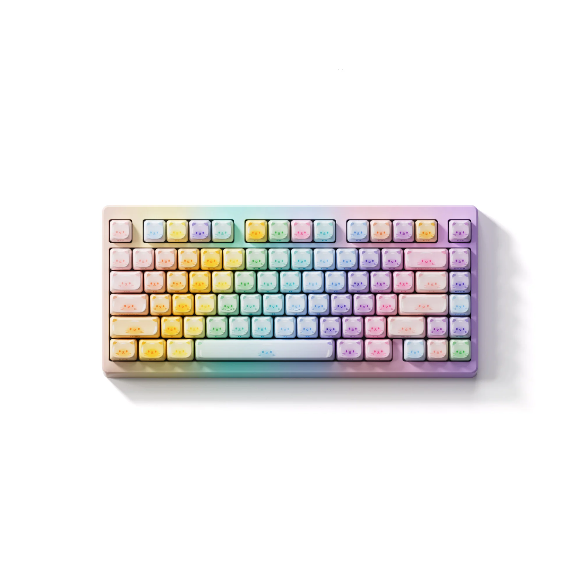 Colorful Cats Keycap Set (142-key) - Image 11