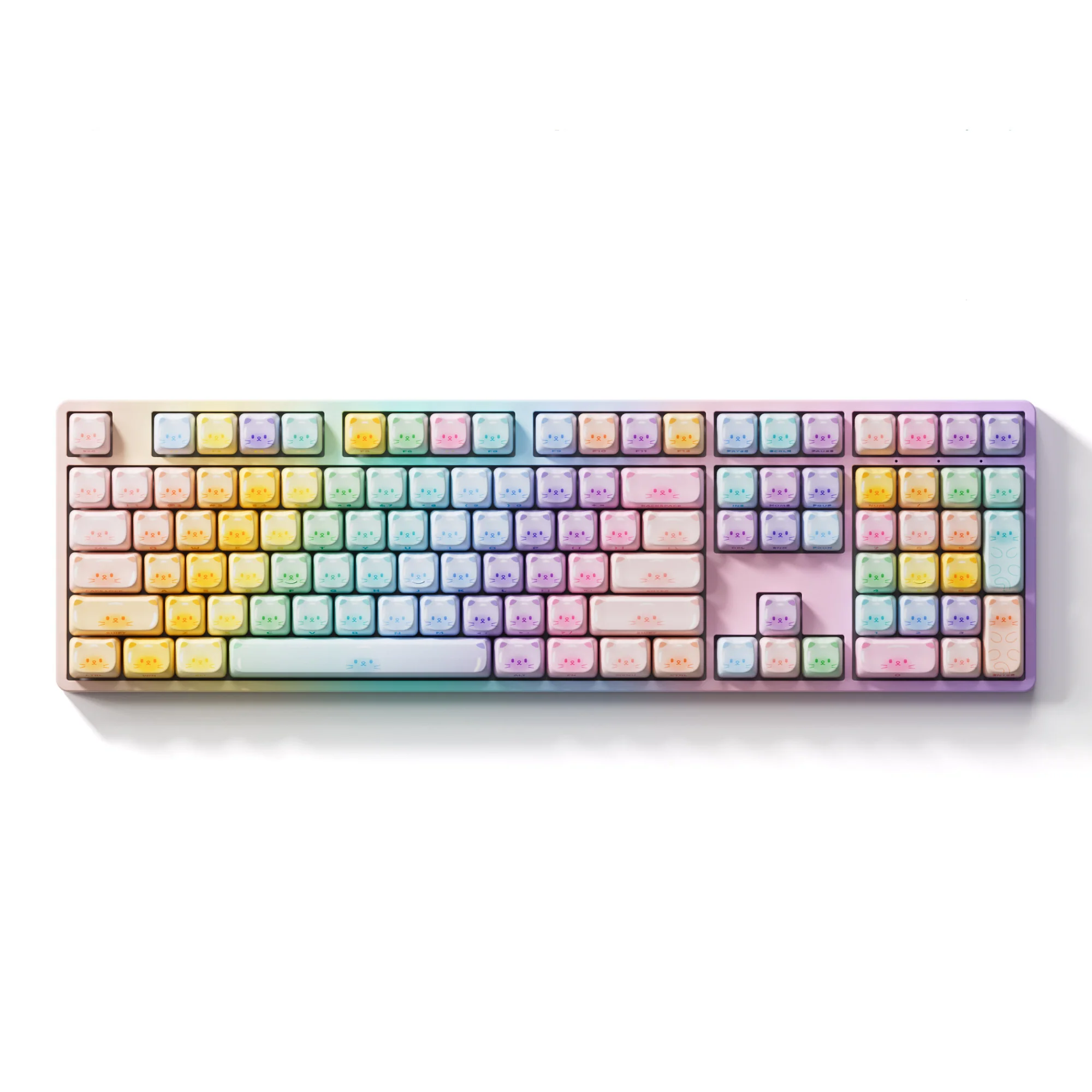 Colorful Cats Keycap Set (142-key) - Image 13