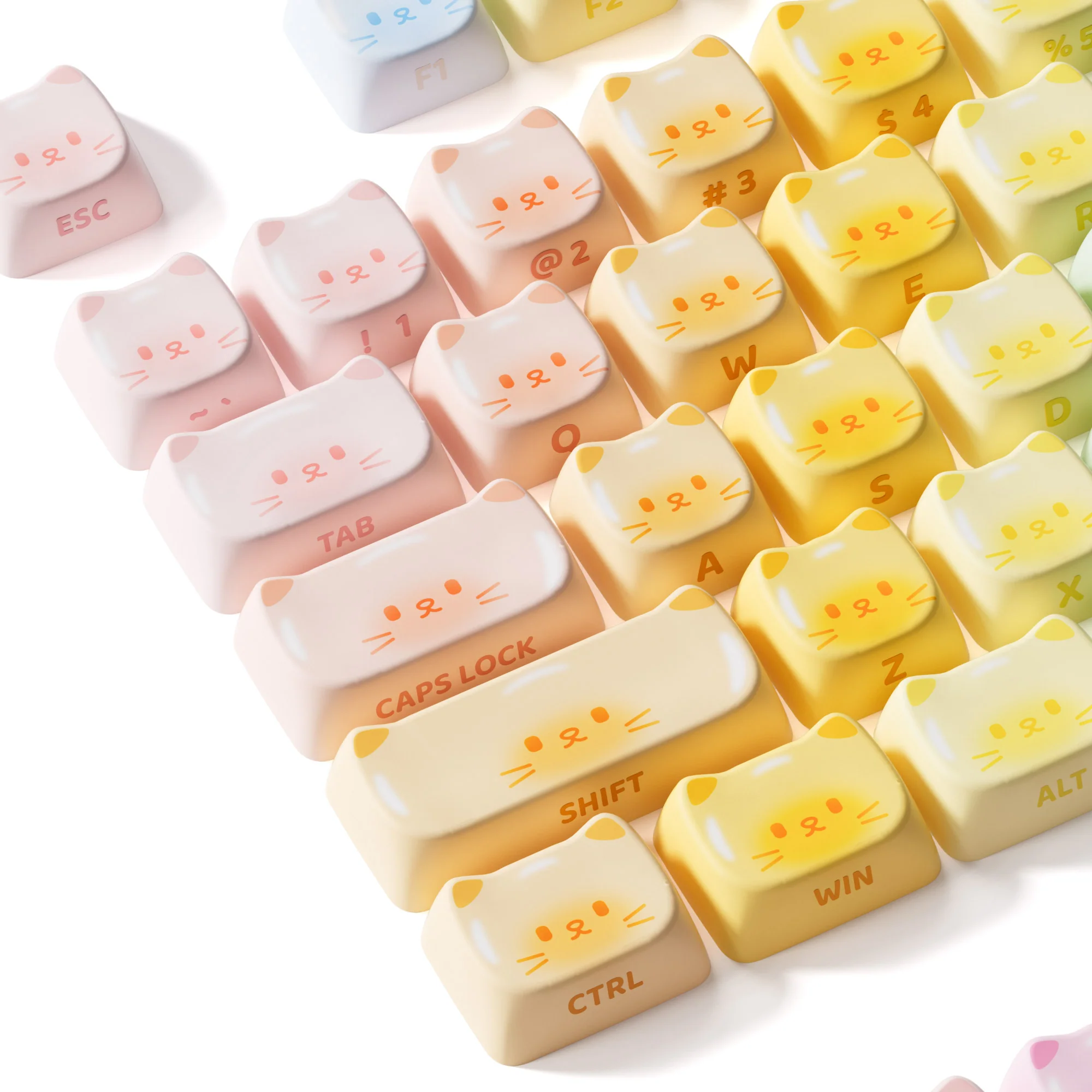 Colorful Cats Keycap Set (142-key) - Image 8