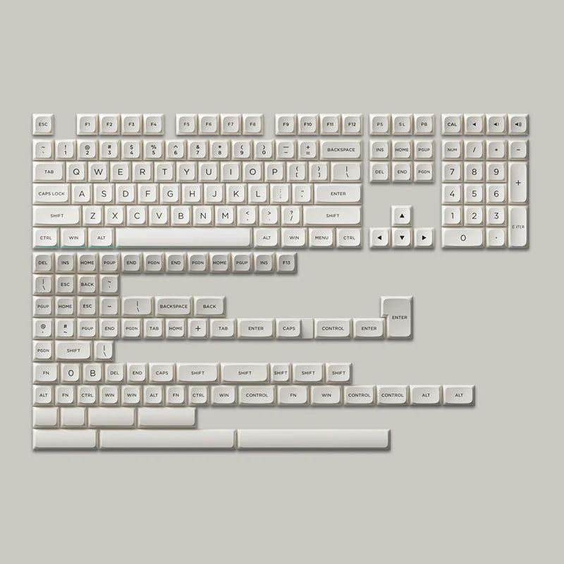 Cream Keycap Set(282-Key) - Image 15