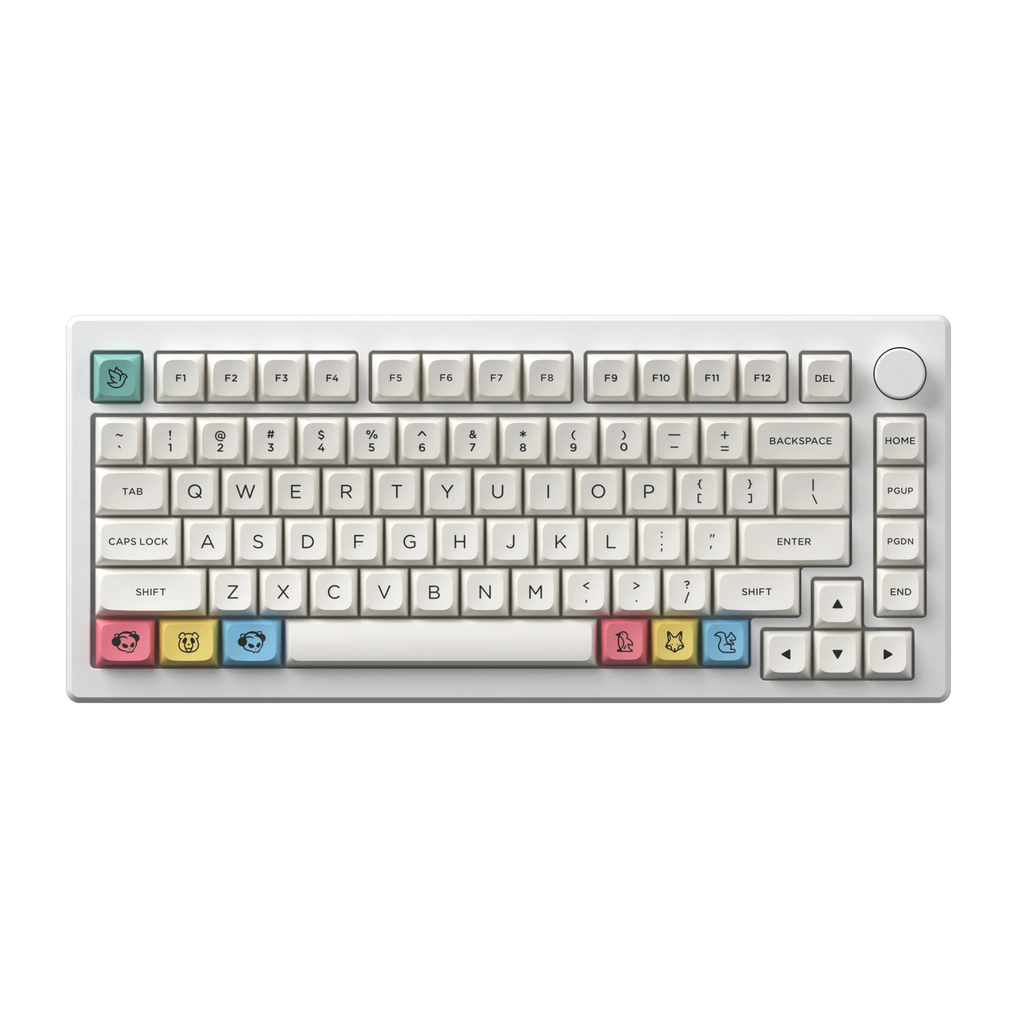 Cream Keycap Set(282-Key) - Image 2