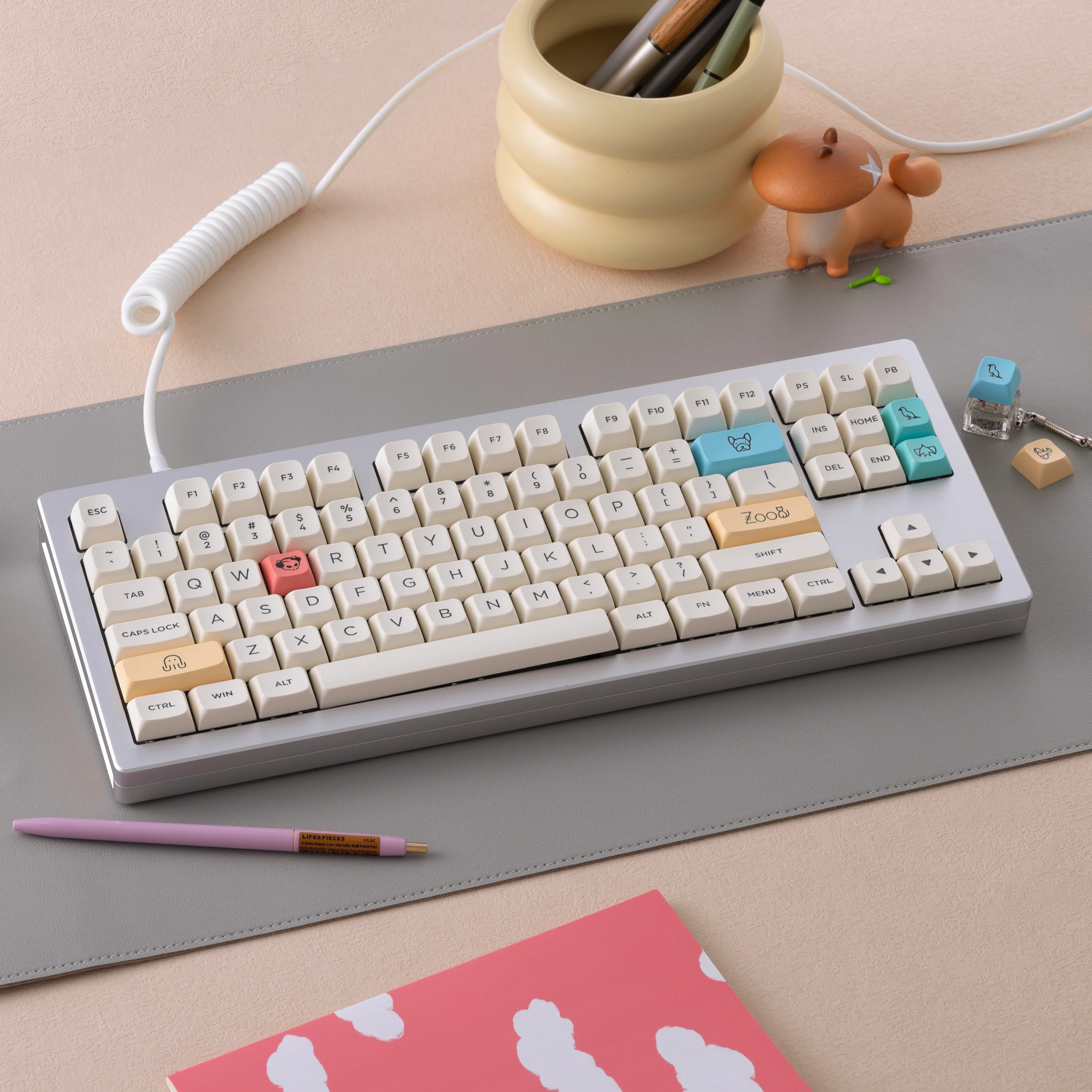 Cream Keycap Set(282-Key) - Image 6