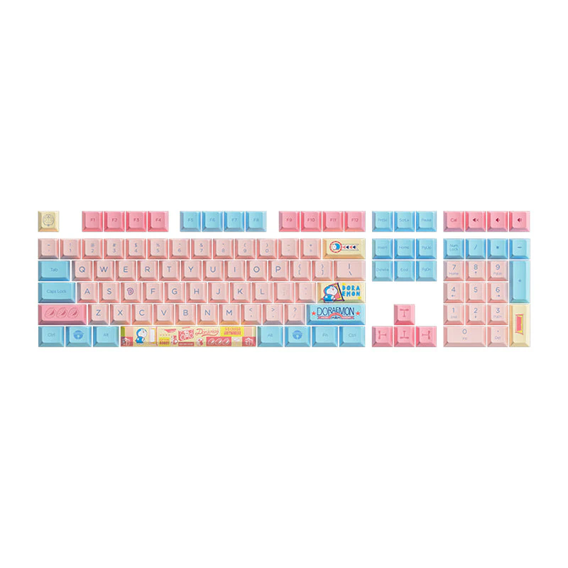 Doraemon Macaron Keycap Set(136-key) - Image 4