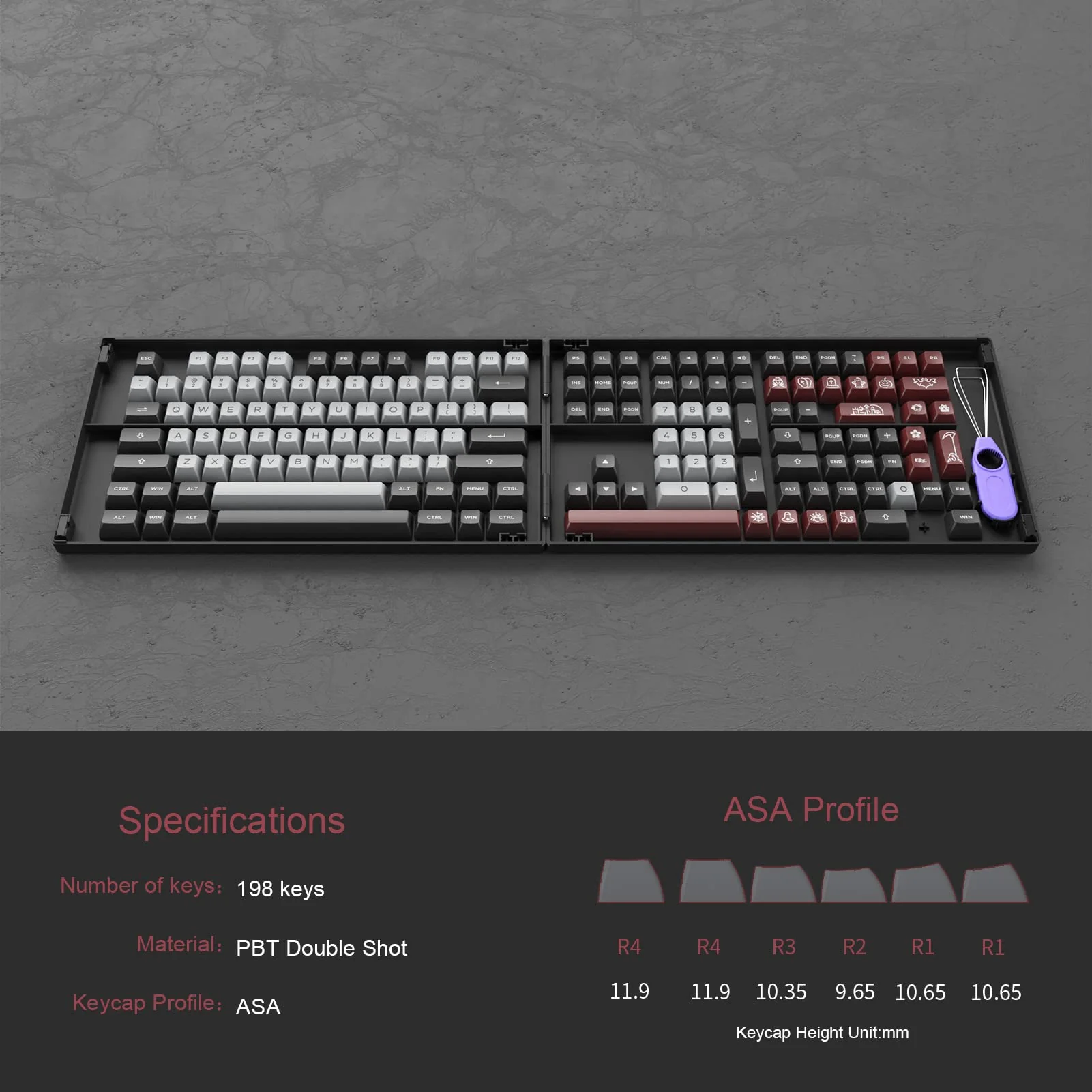 Dracula Castle Keycap Set (198-key) - Image 3