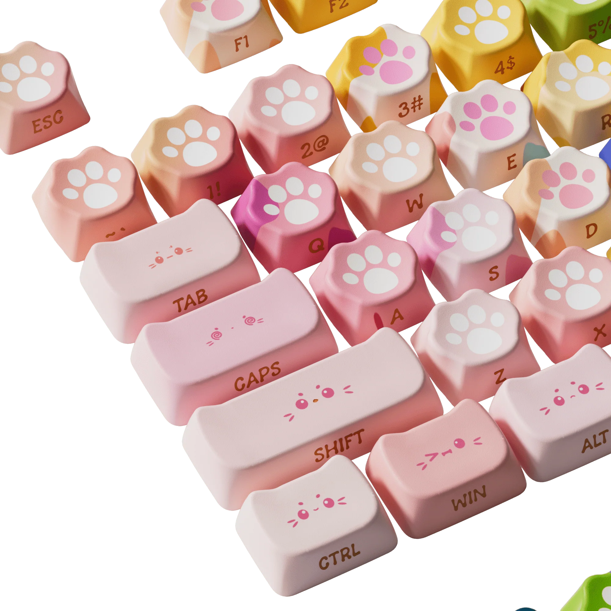 Kitty Paws Keycap Set (142-key) - Image 10