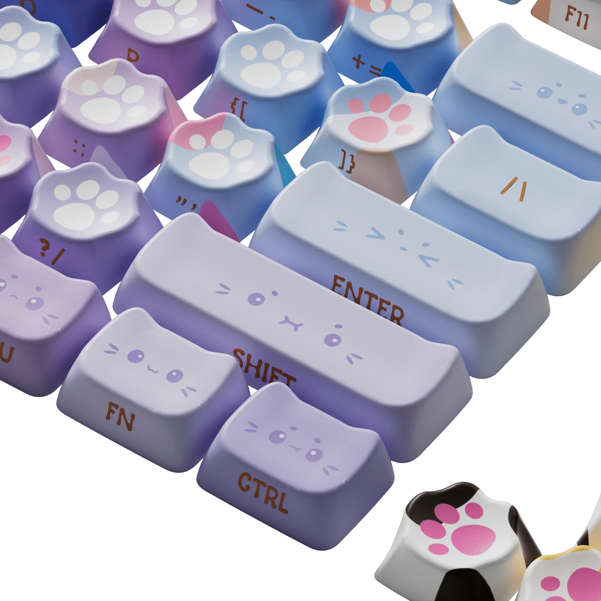 Kitty Paws Keycap Set (142-key) - Image 8