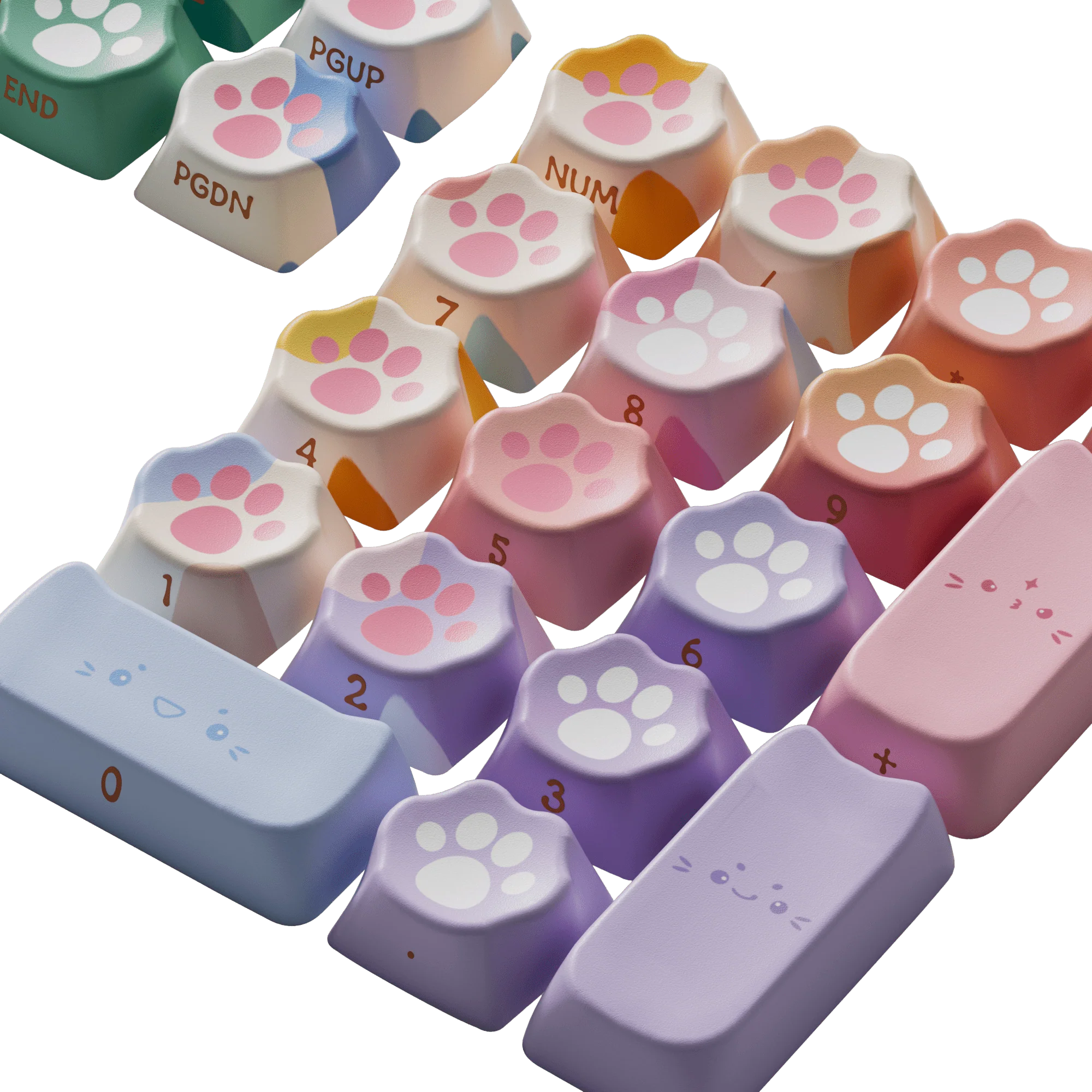 Kitty Paws Keycap Set (142-key) - Image 9